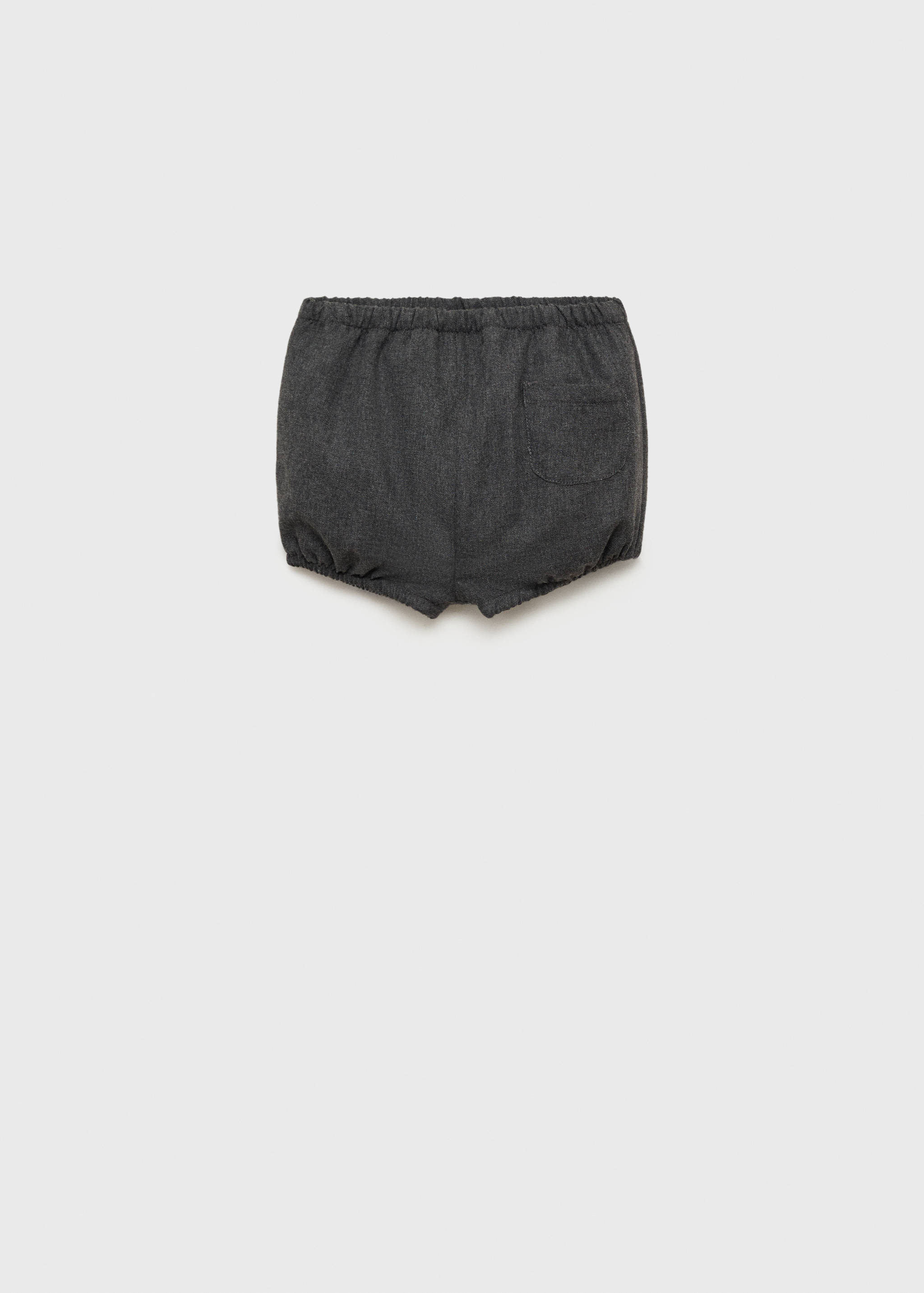 Pocket cotton blend shorts - Article without model