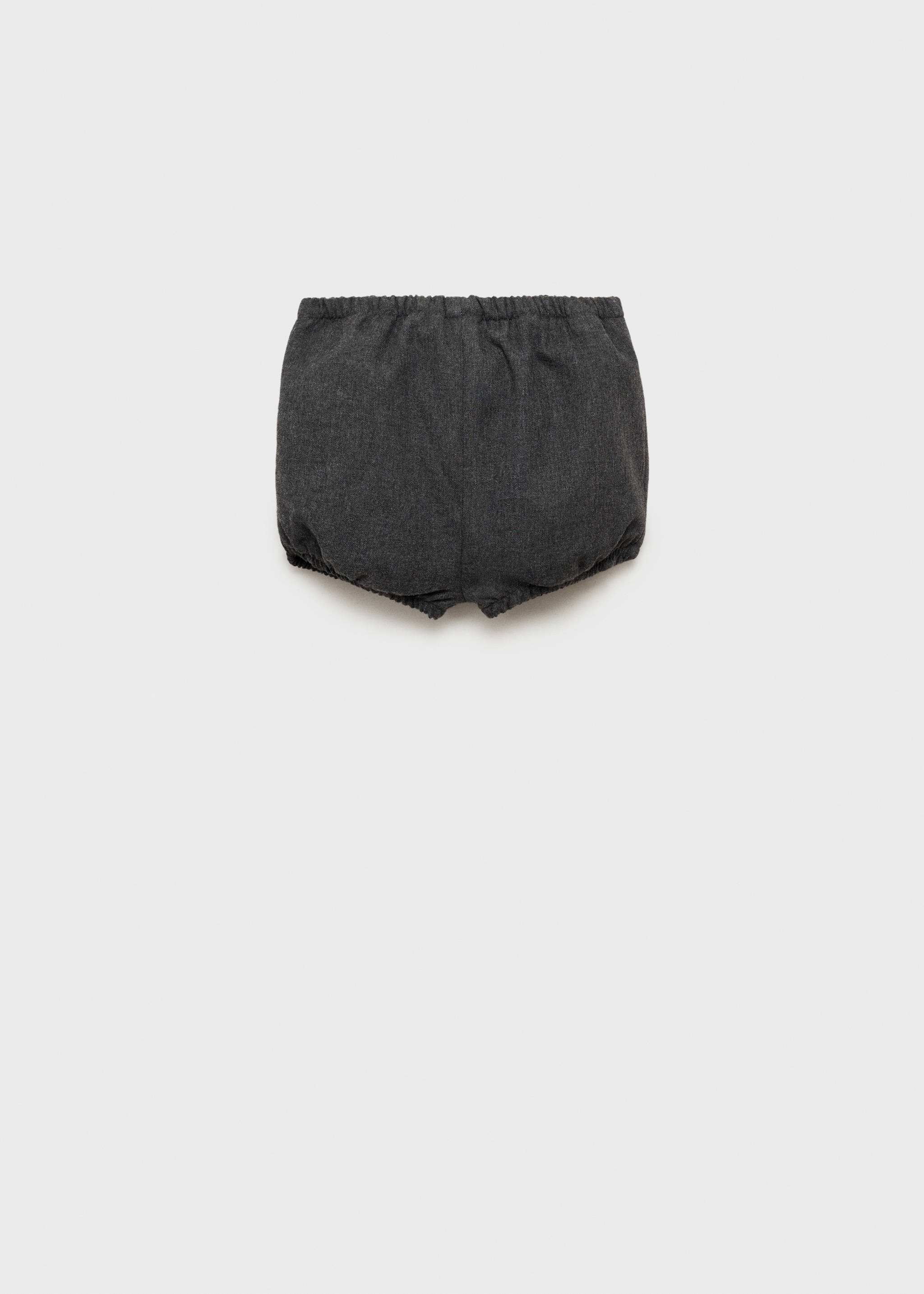 Pocket cotton blend shorts - Reverse of the article