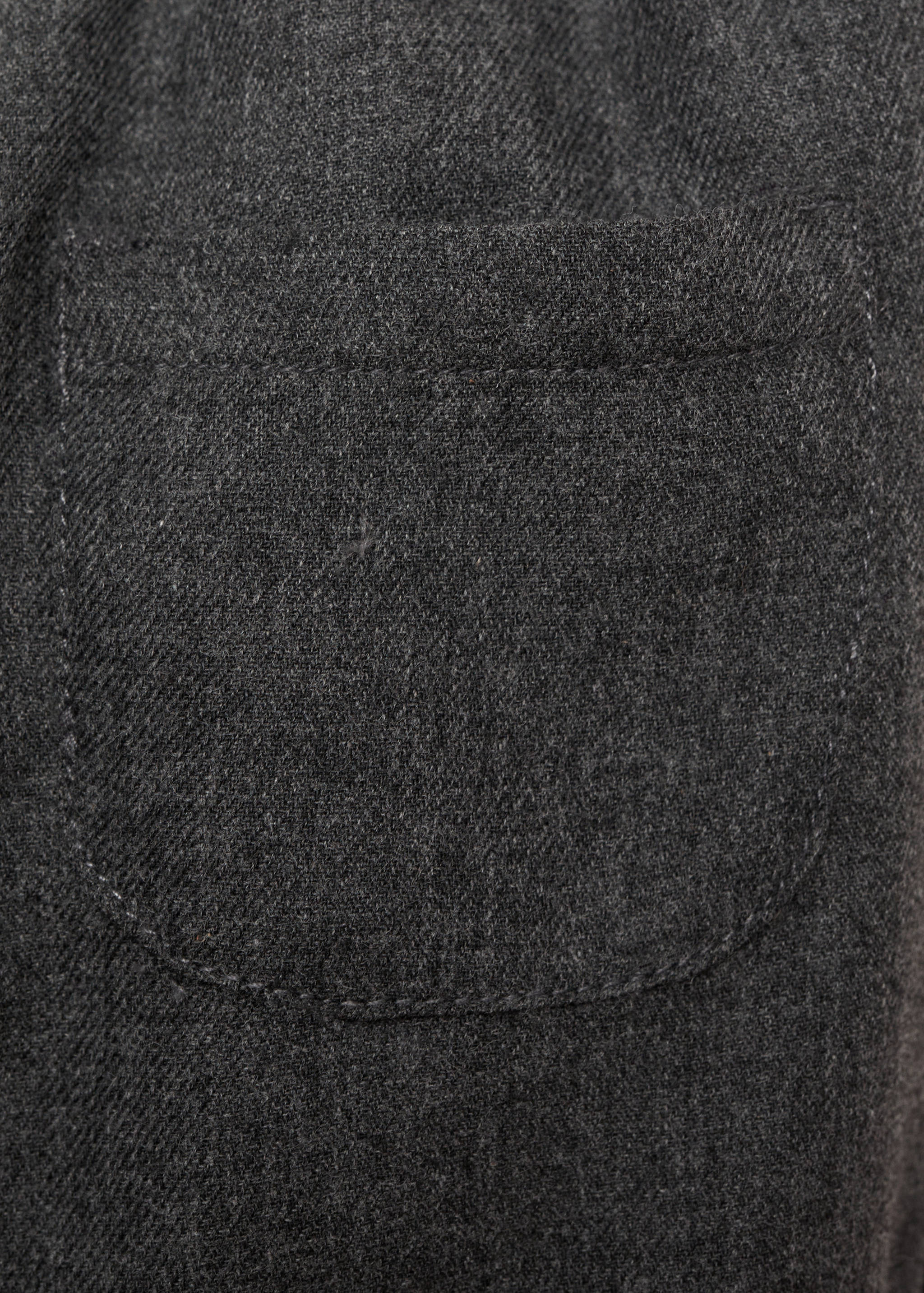 Pocket cotton blend shorts - Details of the article 0