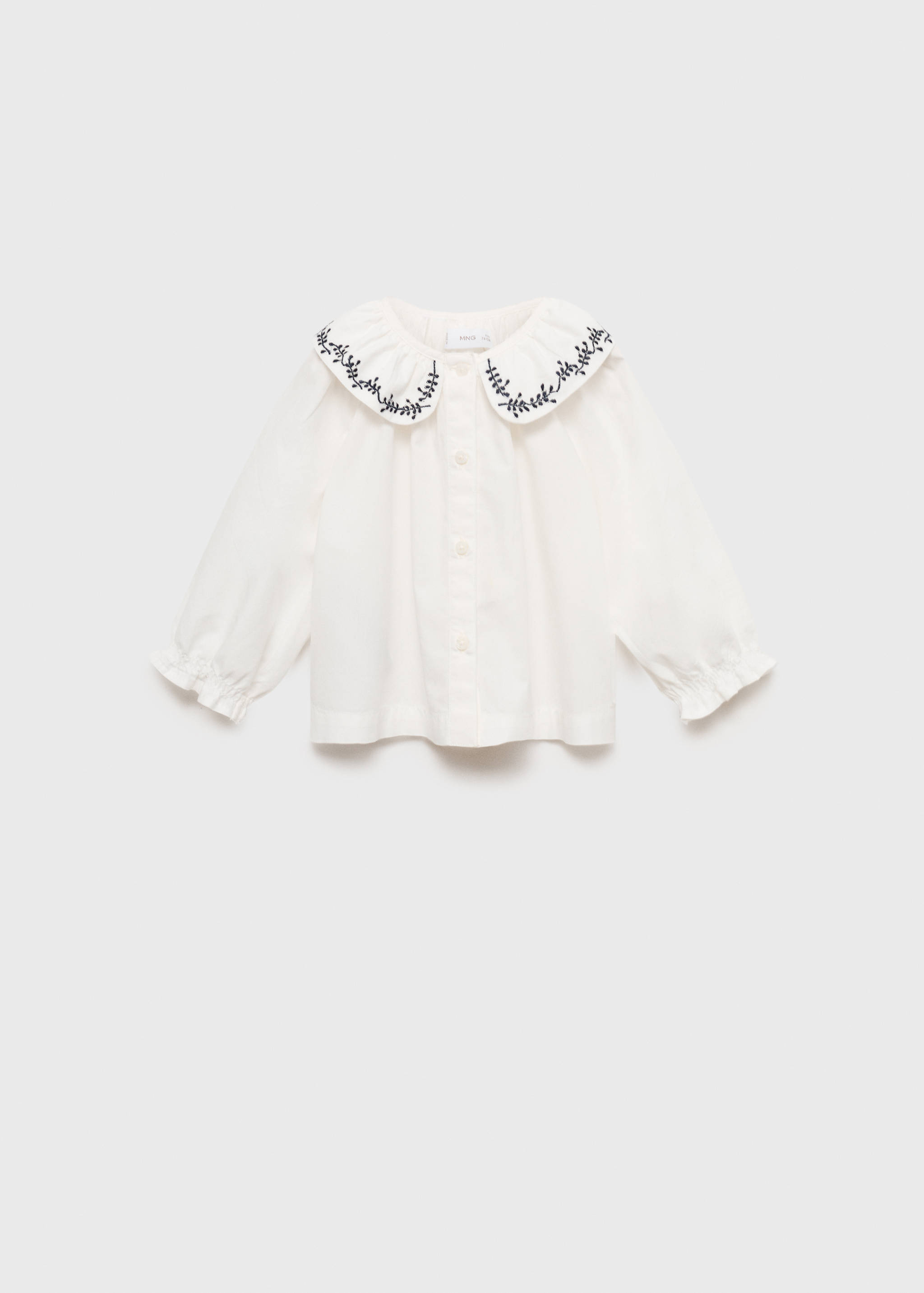 Blouse col Claudine broderie - Article sans modèle