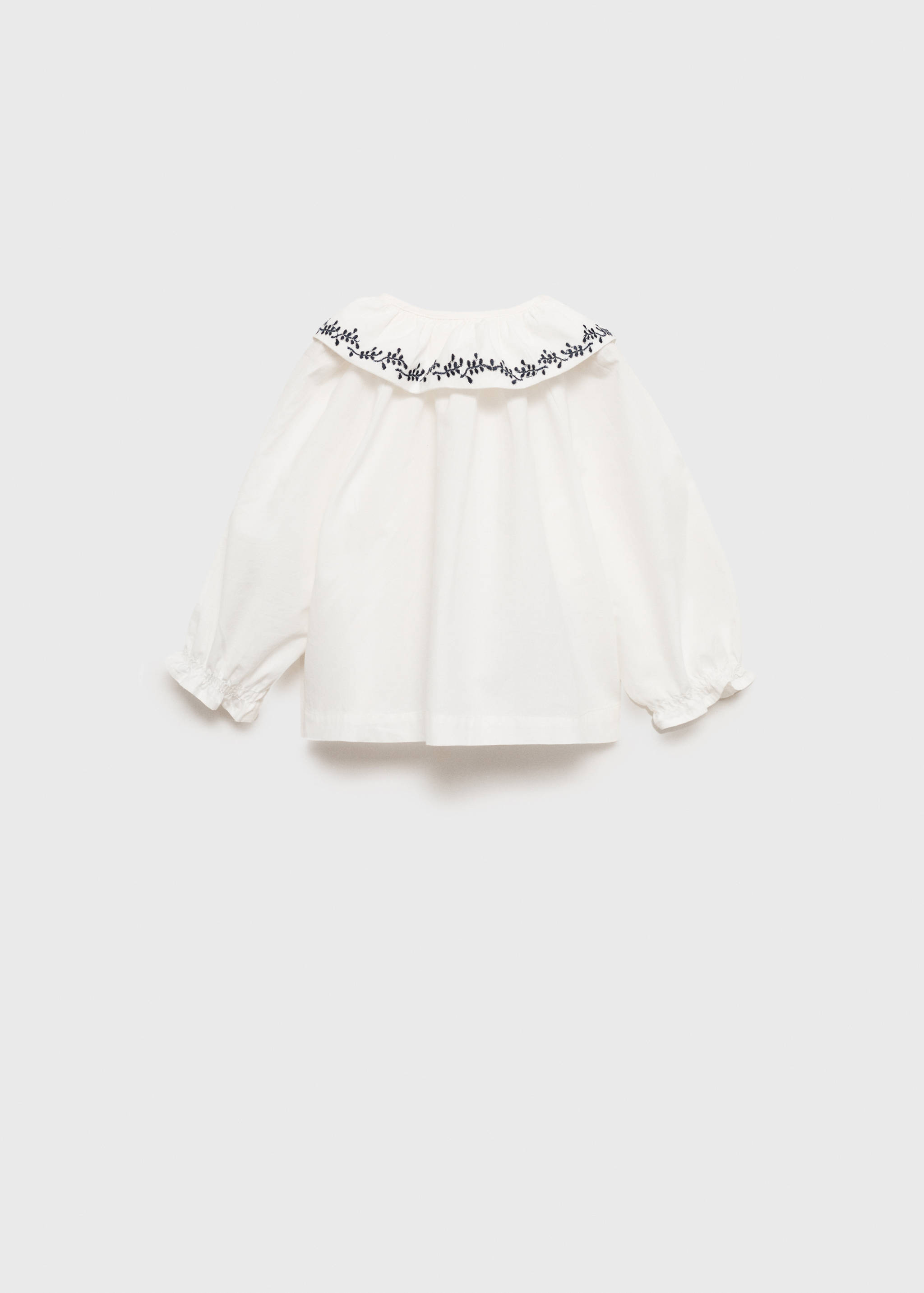 Blouse col Claudine broderie - Verso de l’article