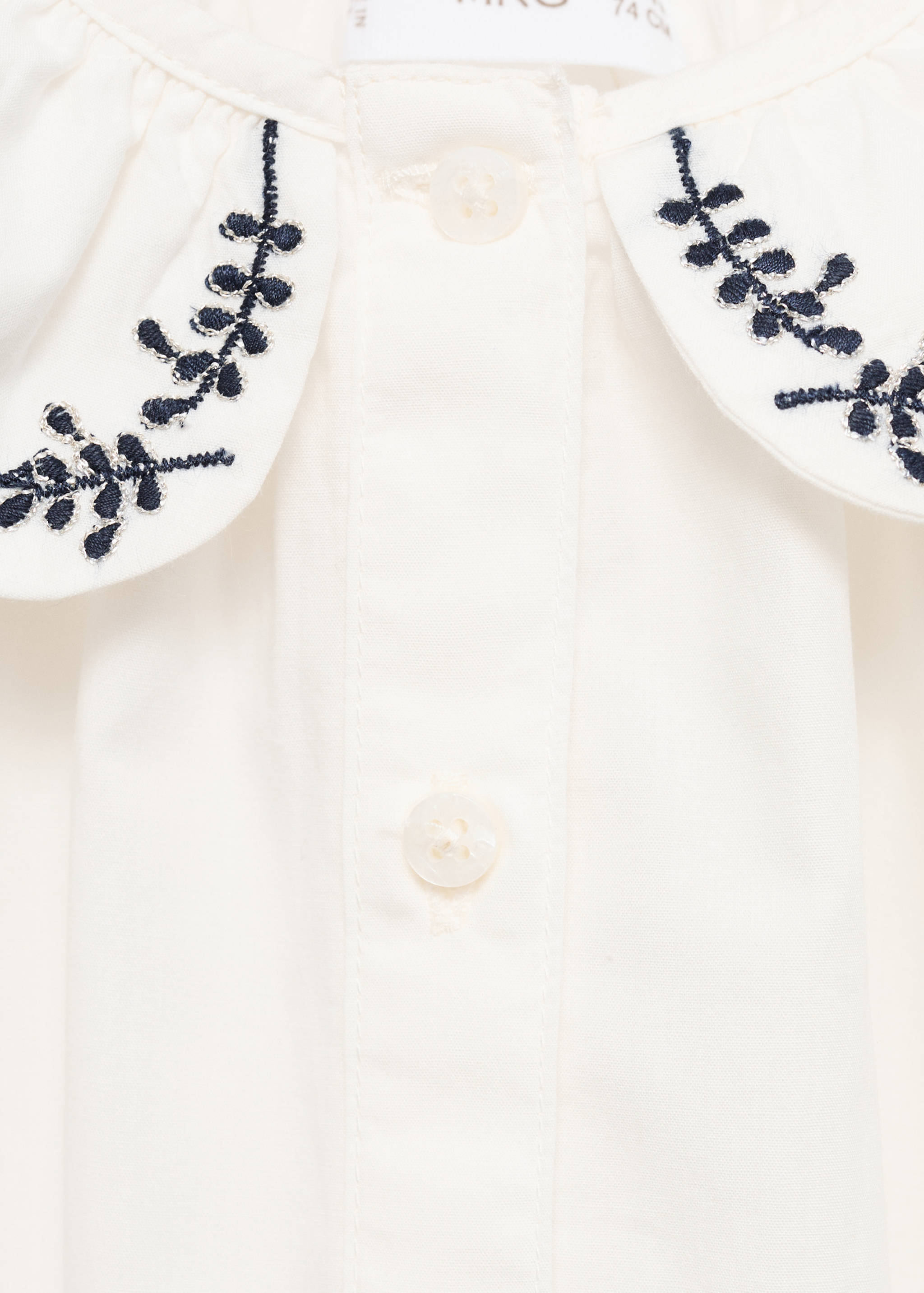 Blouse col Claudine broderie - Détail de l'article 0