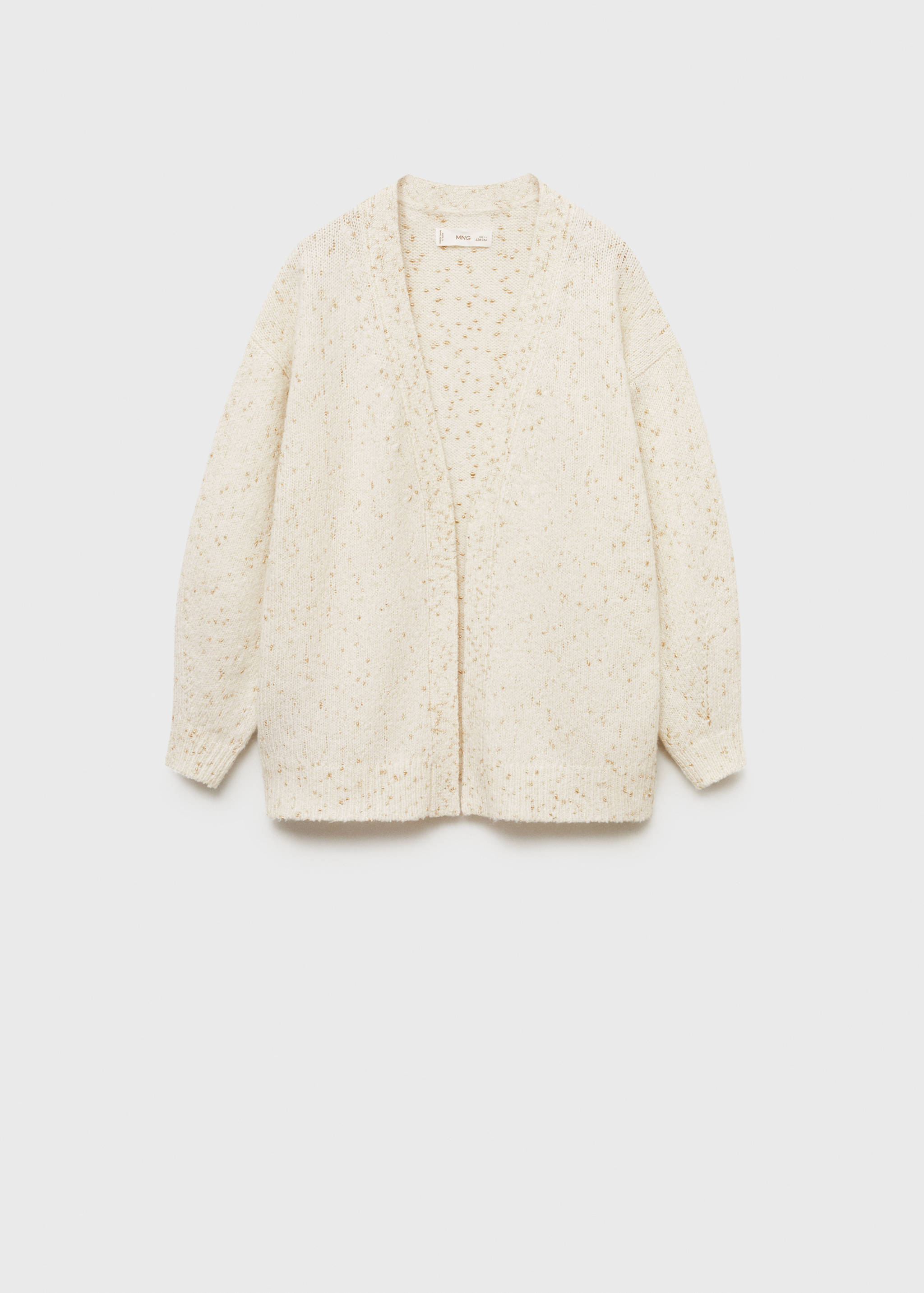 Metallic detail cardigan - Article without model