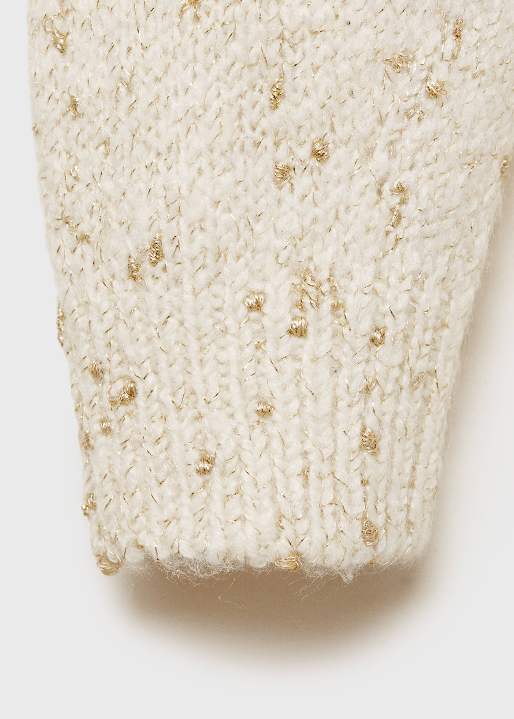 Metallic detail cardigan - Details of the article 0