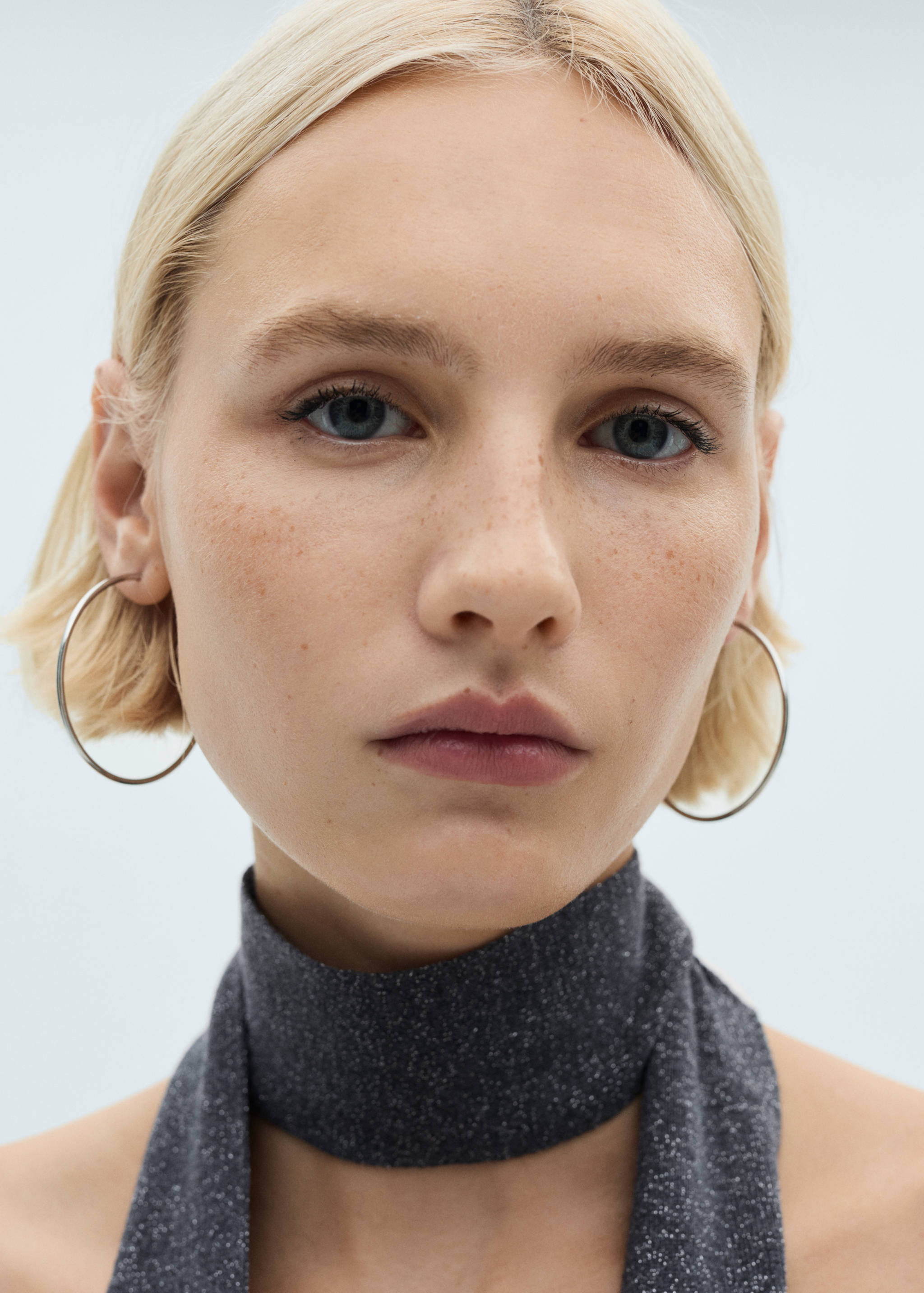 Lurex top with bow - Details of the article 1