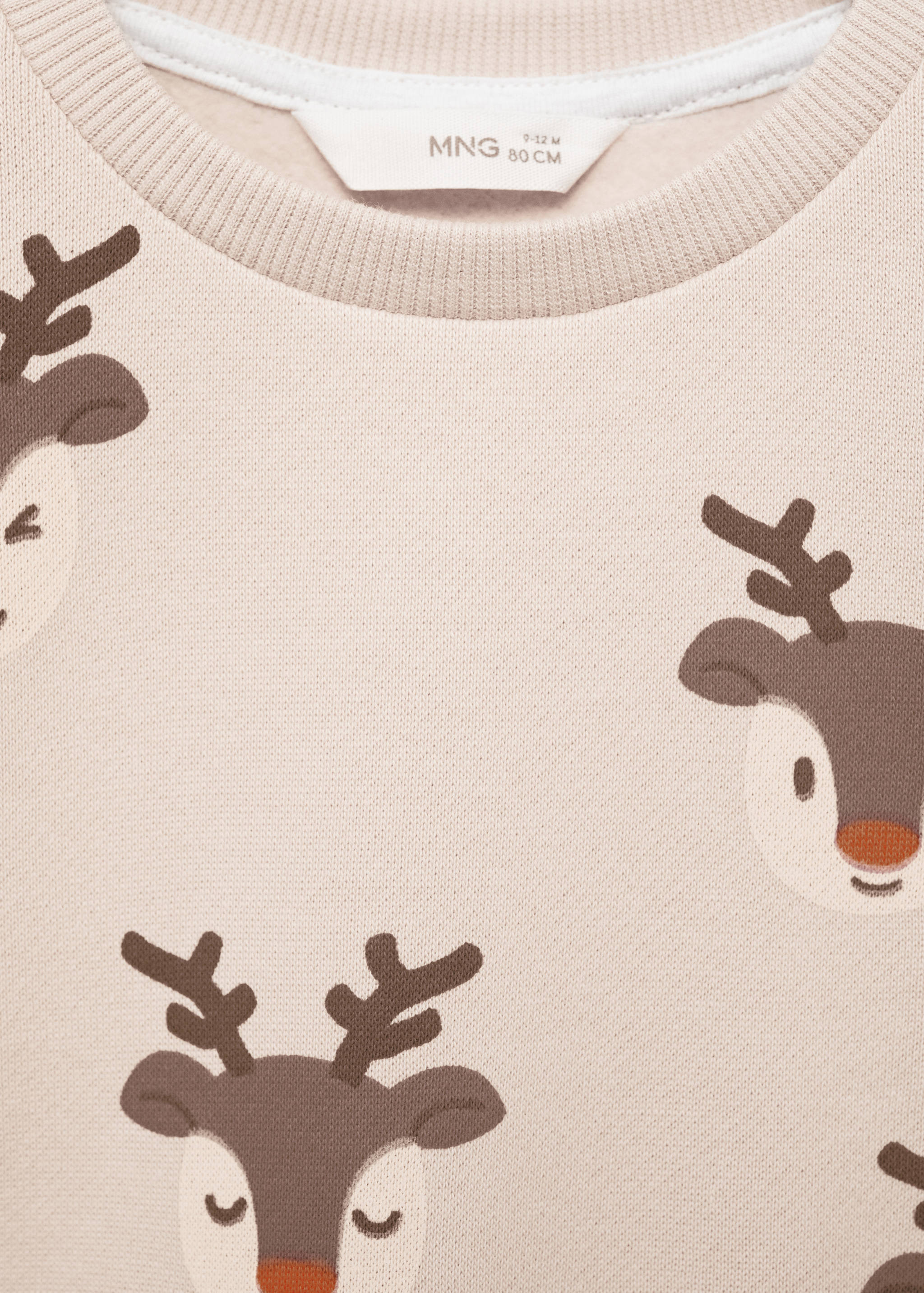 Sweat-shirt imprimé rennes - Détail de l'article 8