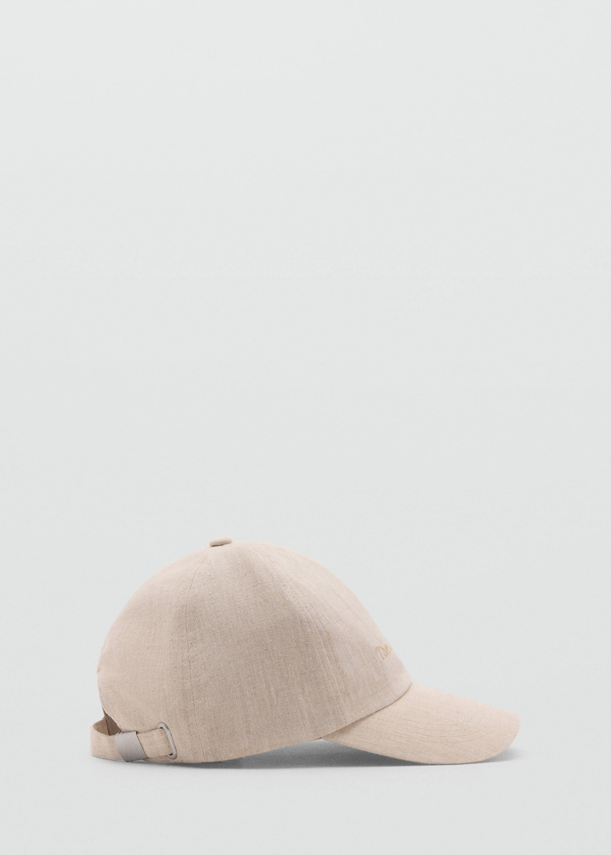 Embroidered message cap - Article without model