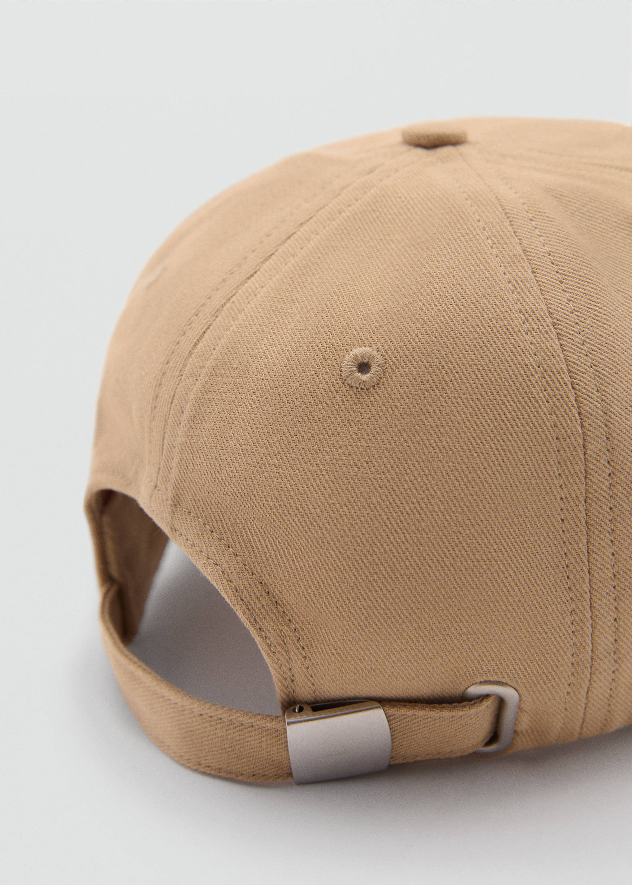 Gorra mensaje bordado - Detalle del artículo 1, Beige. Ref: 77020251-00.