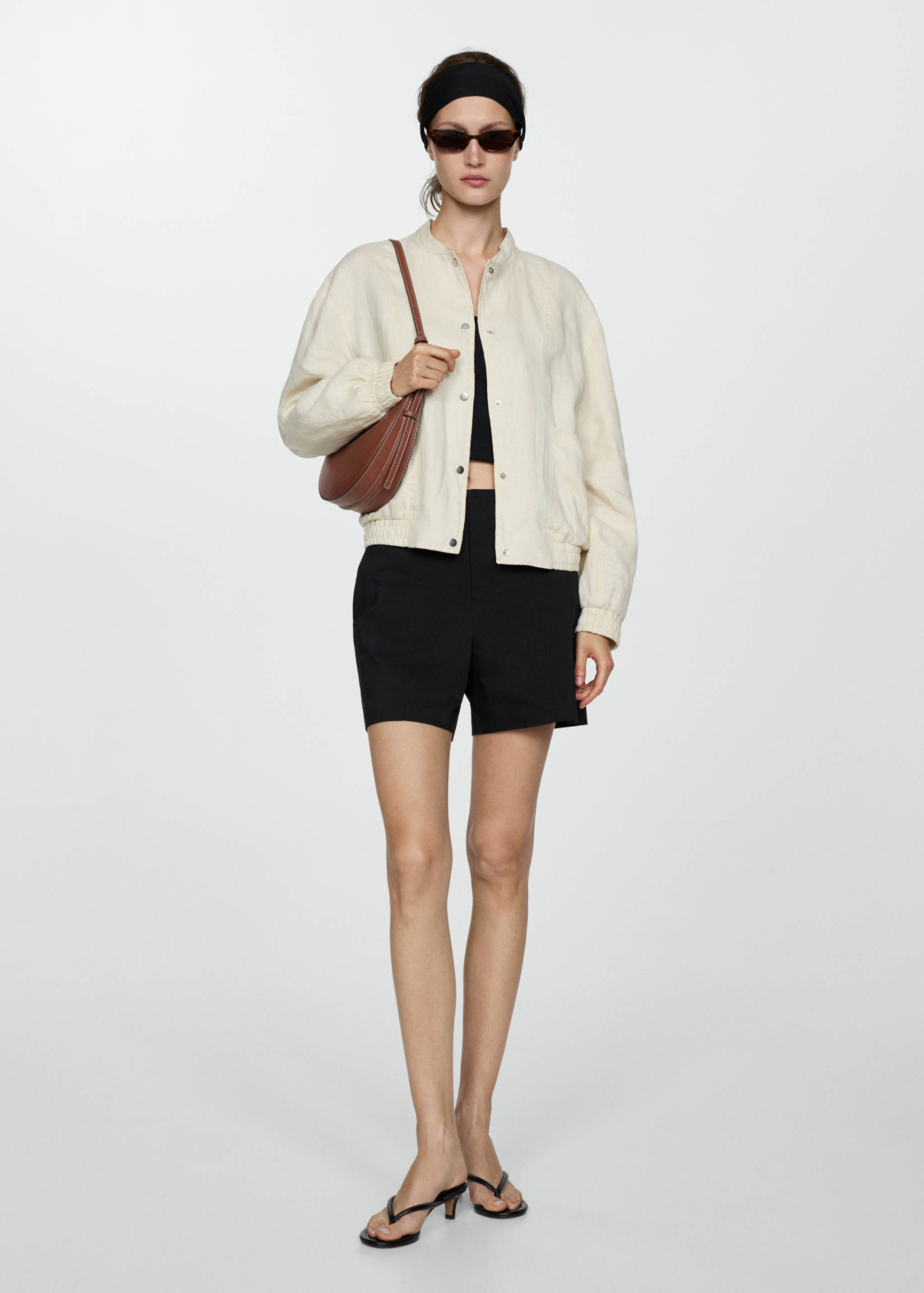 Oval short handle bag - General plane