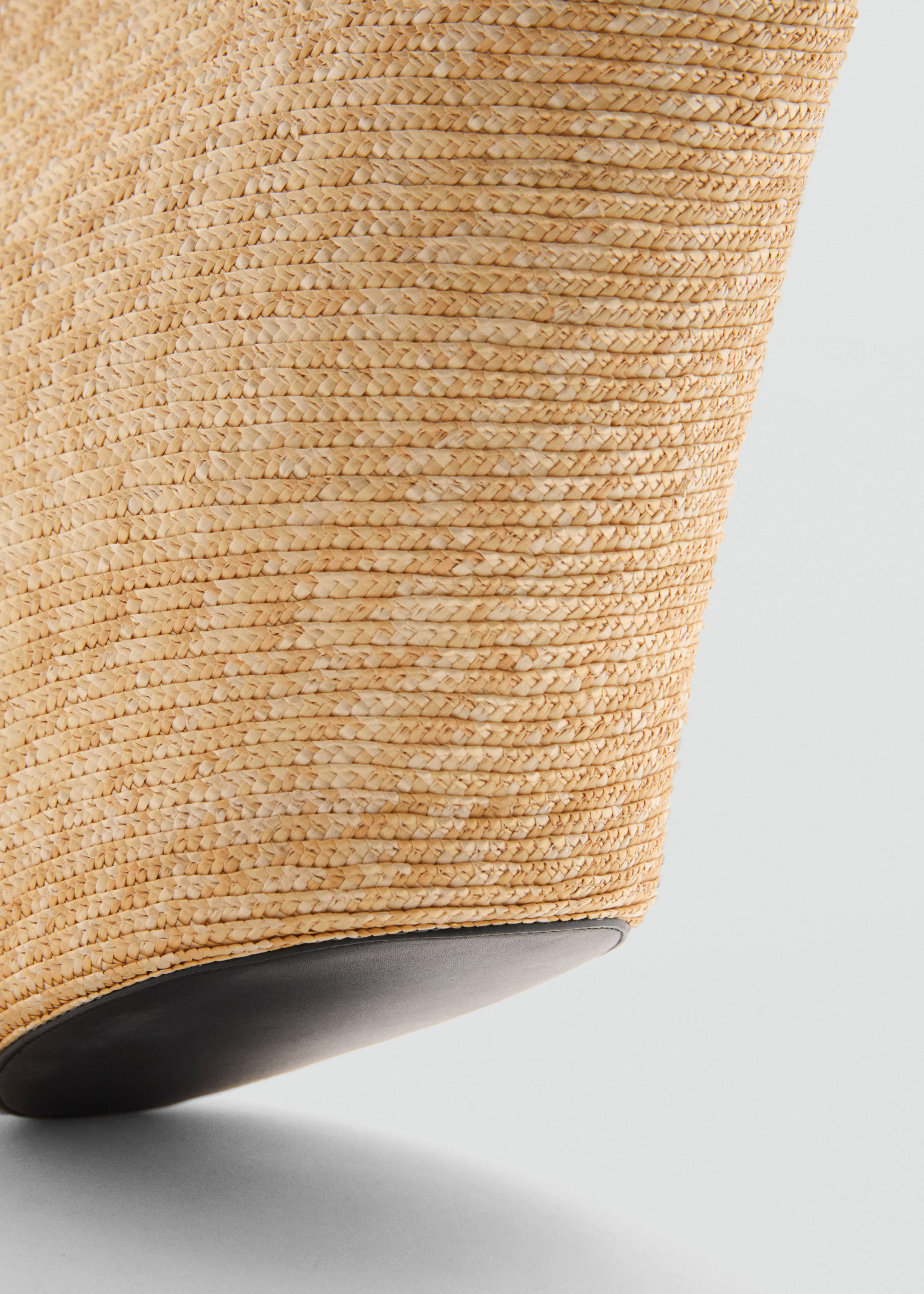 Natural fibre basket bag - Details of the article 3