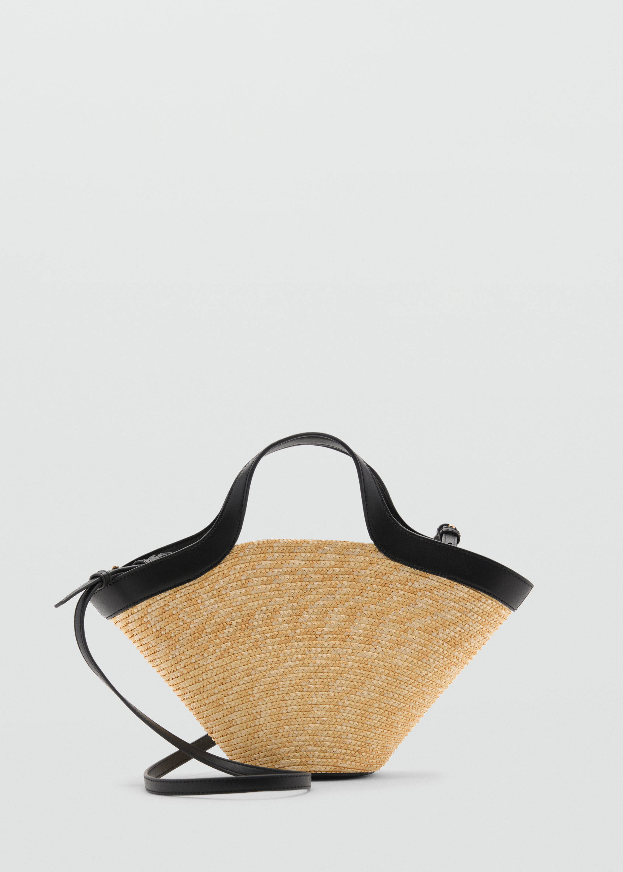 Natural fibre basket bag - Article without model