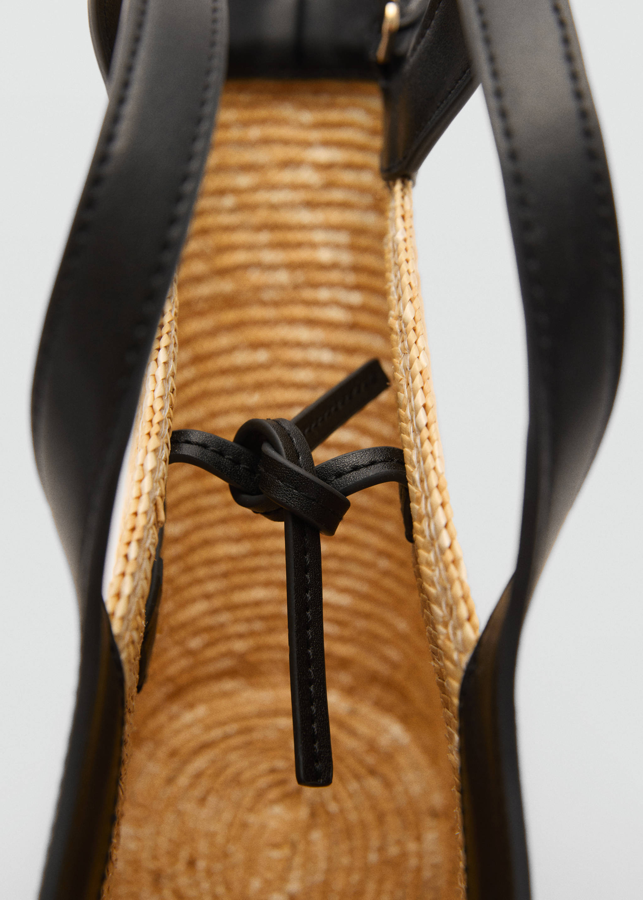 Natural fibre basket bag - Details of the article 1