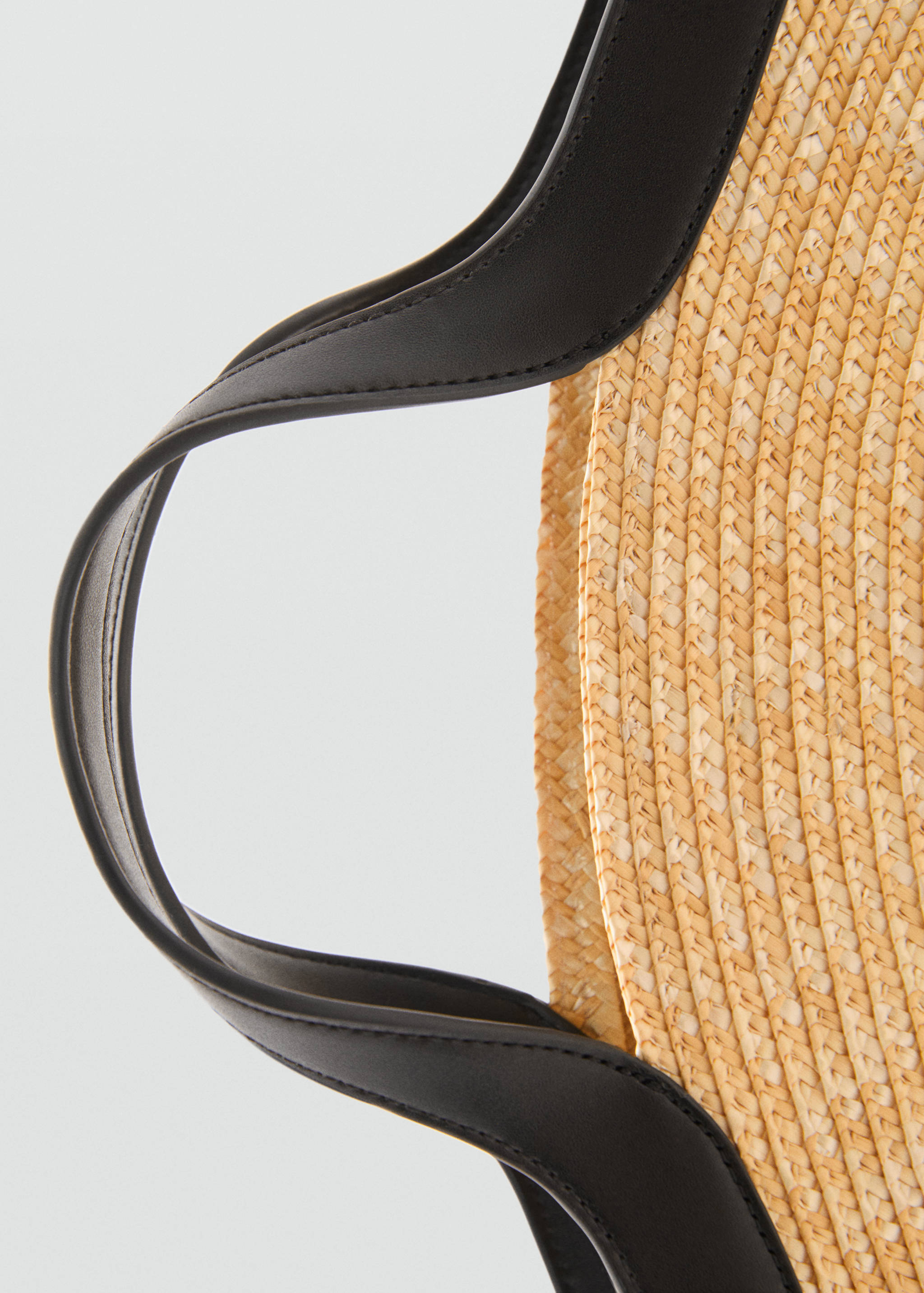 Natural fibre basket bag - Details of the article 2