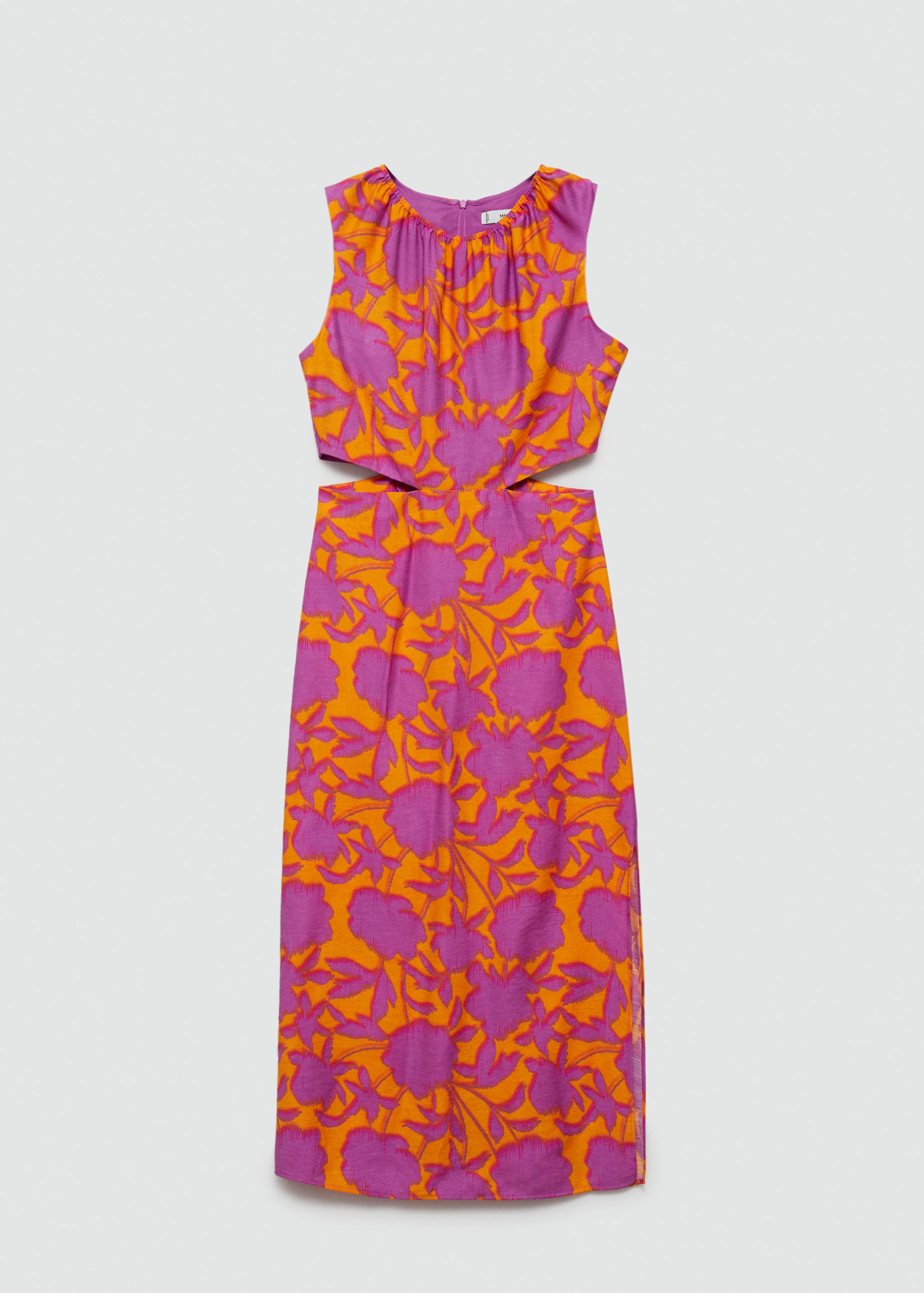 Robe imprimée ouvertures - Article sans modèle