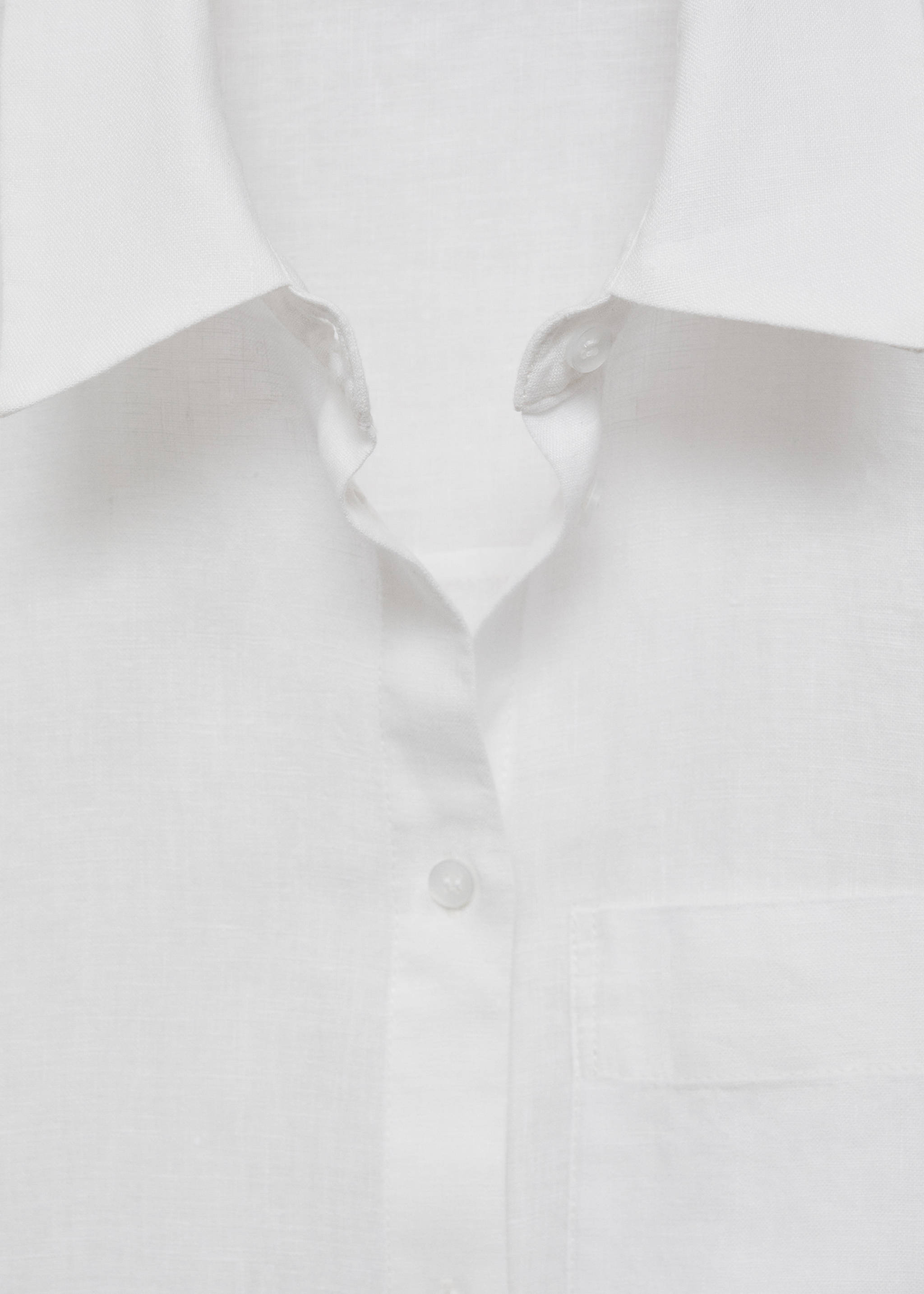 Pocket linen shirt - Details of the article 8