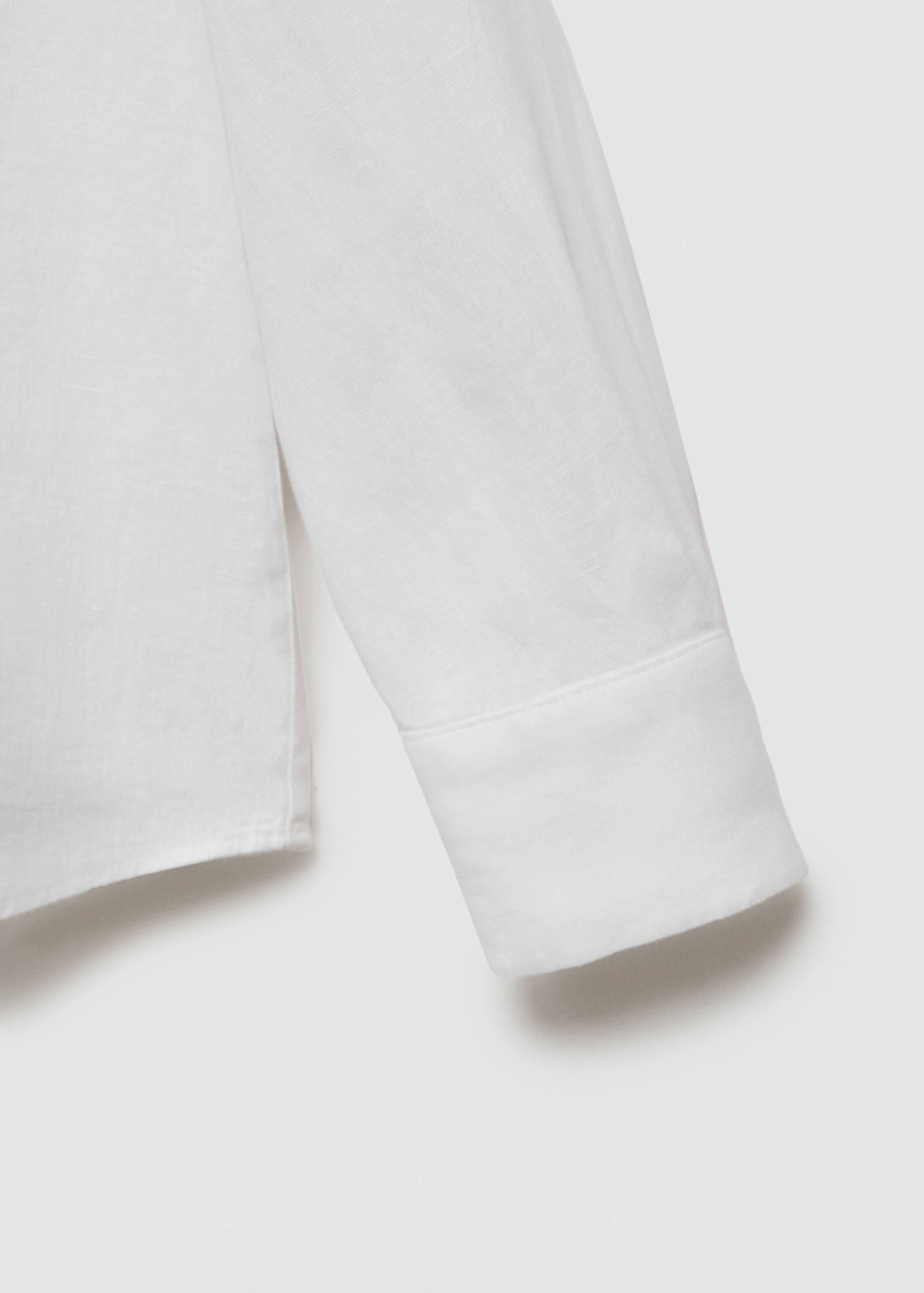 Pocket linen shirt - Details of the article 0