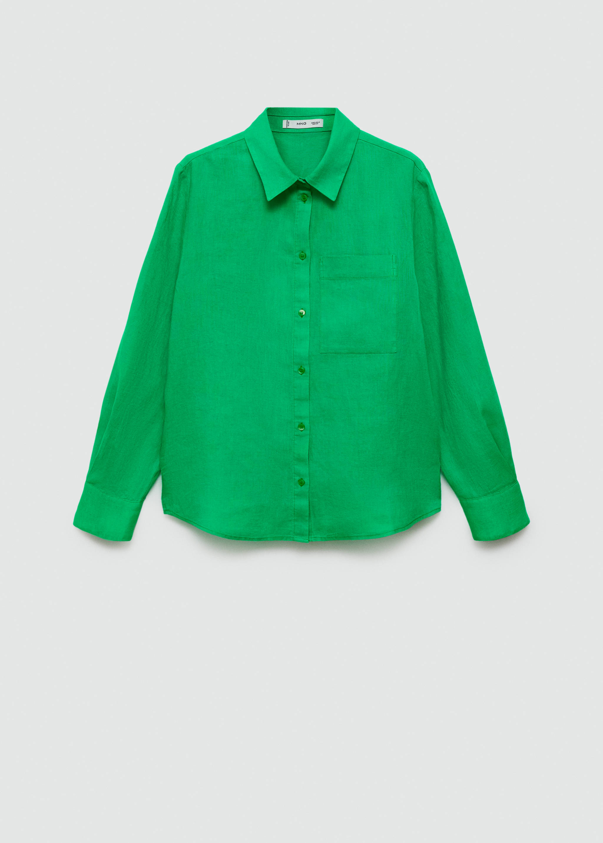 Pocket linen shirt - Article without model