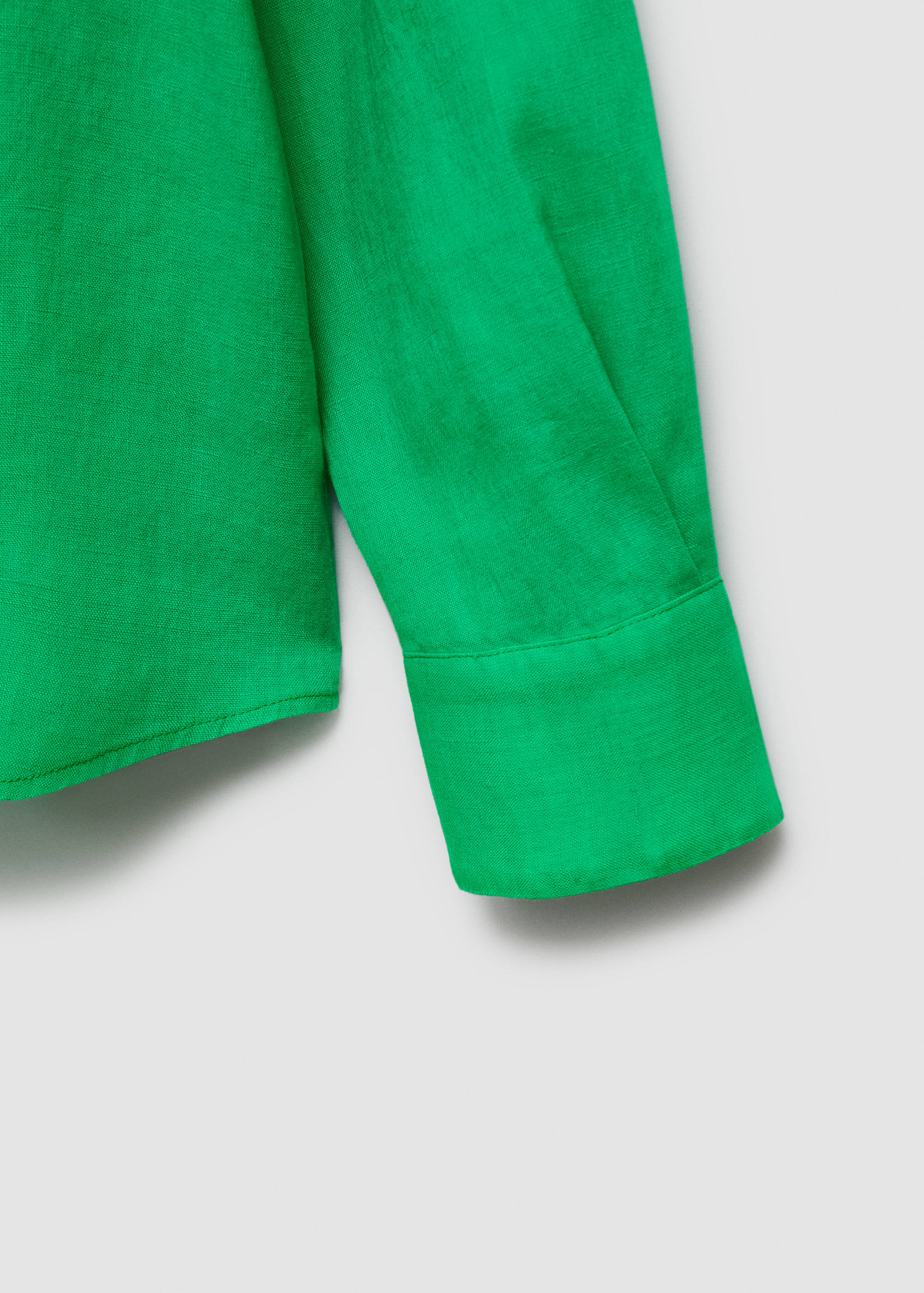 Pocket linen shirt - Details of the article 0