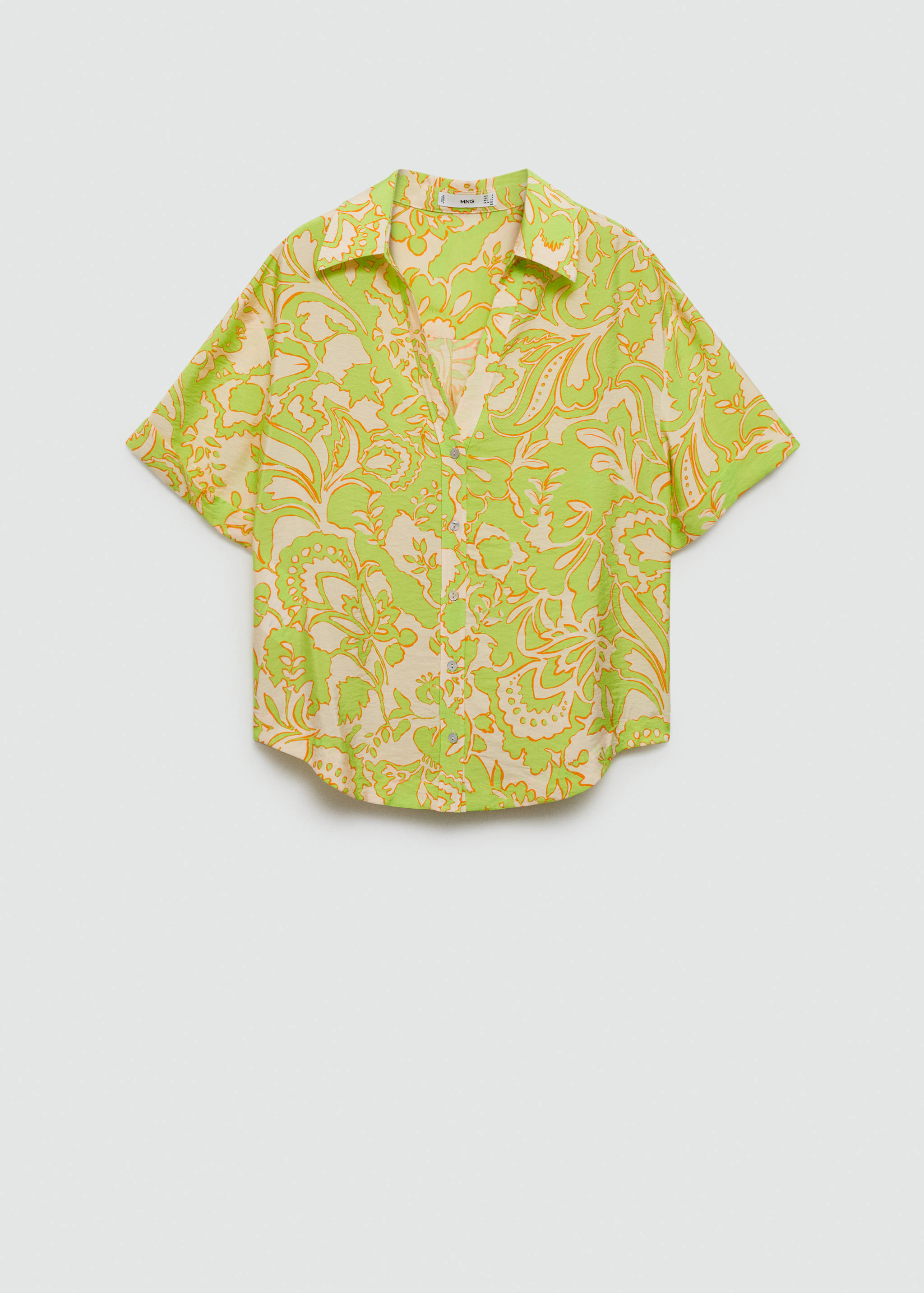 Chemise imprimée manches courtes - Article sans modèle