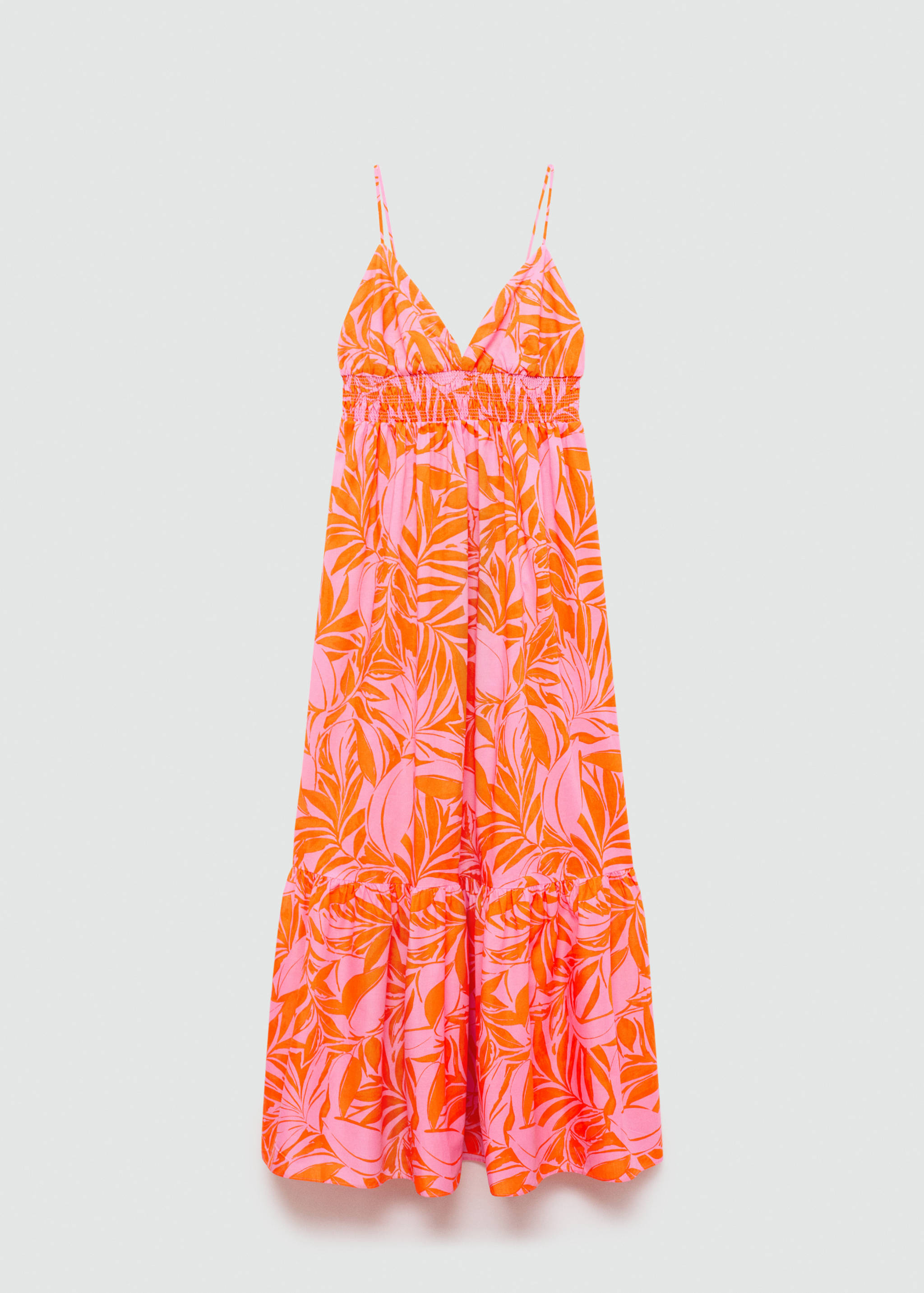 Long printed dress - Article without model