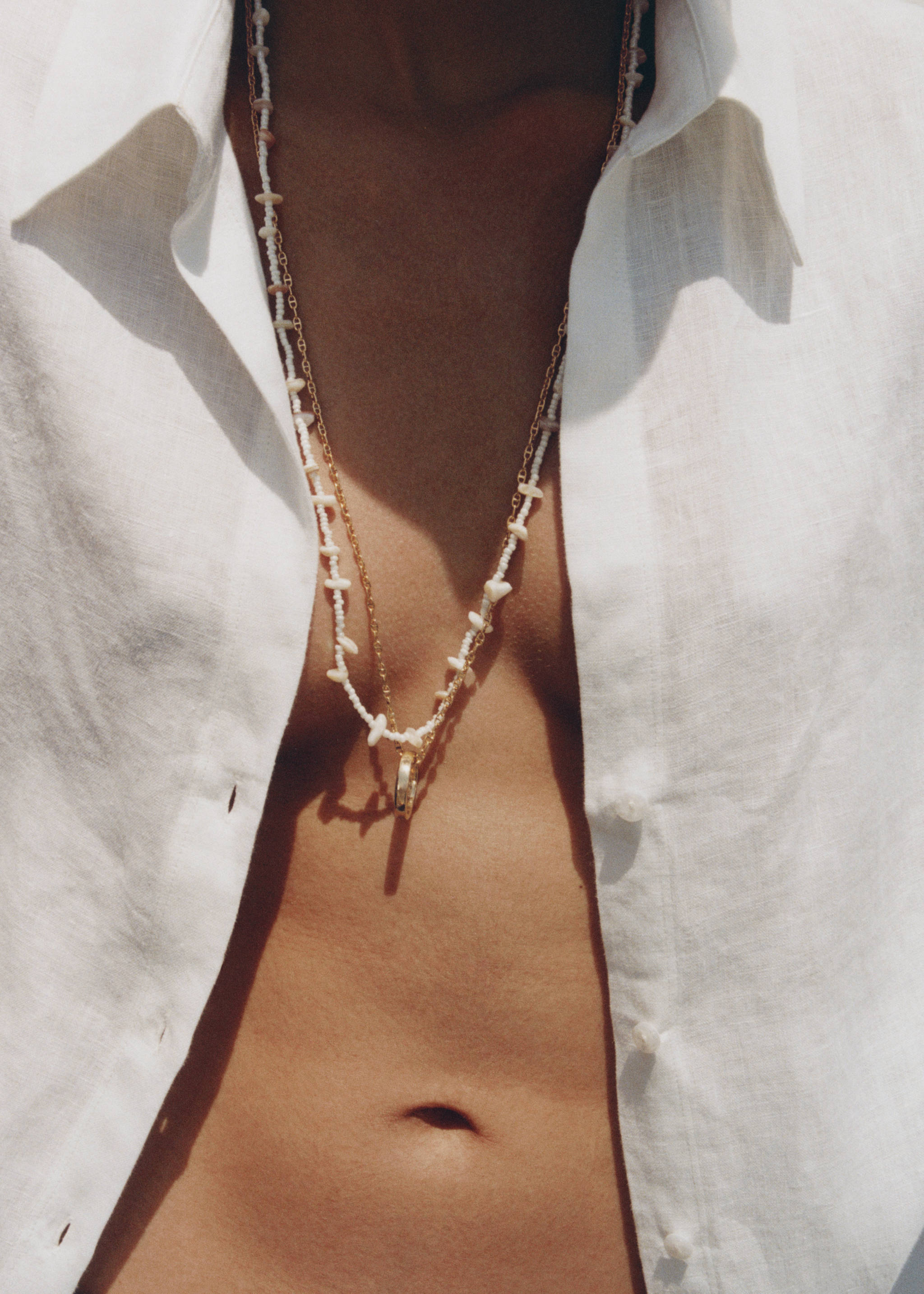 Chemise 100 % lin manches longues - Détail de l'article 9