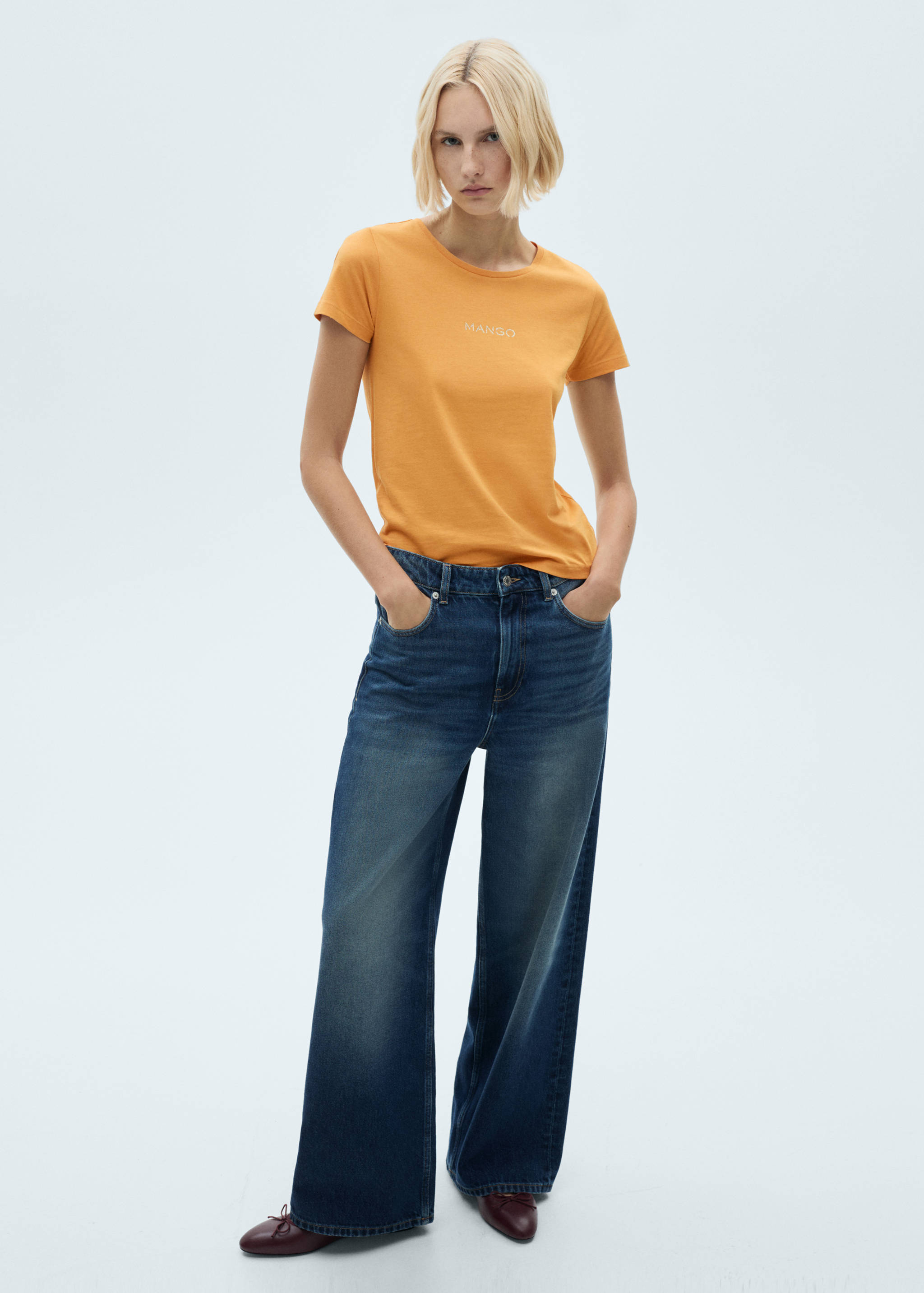 Logo cotton T-shirt - General plane