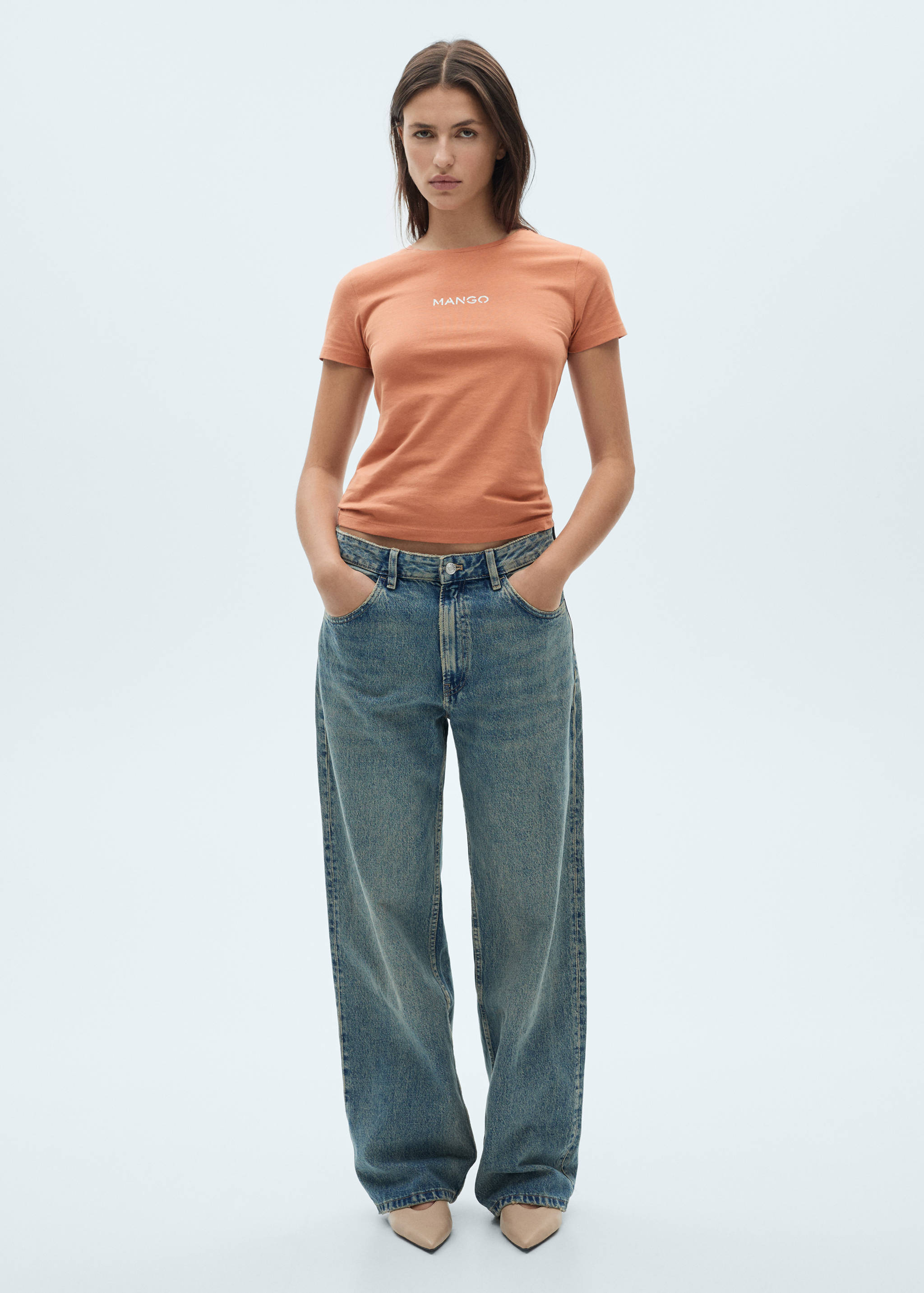 Logo cotton T-shirt - General plane