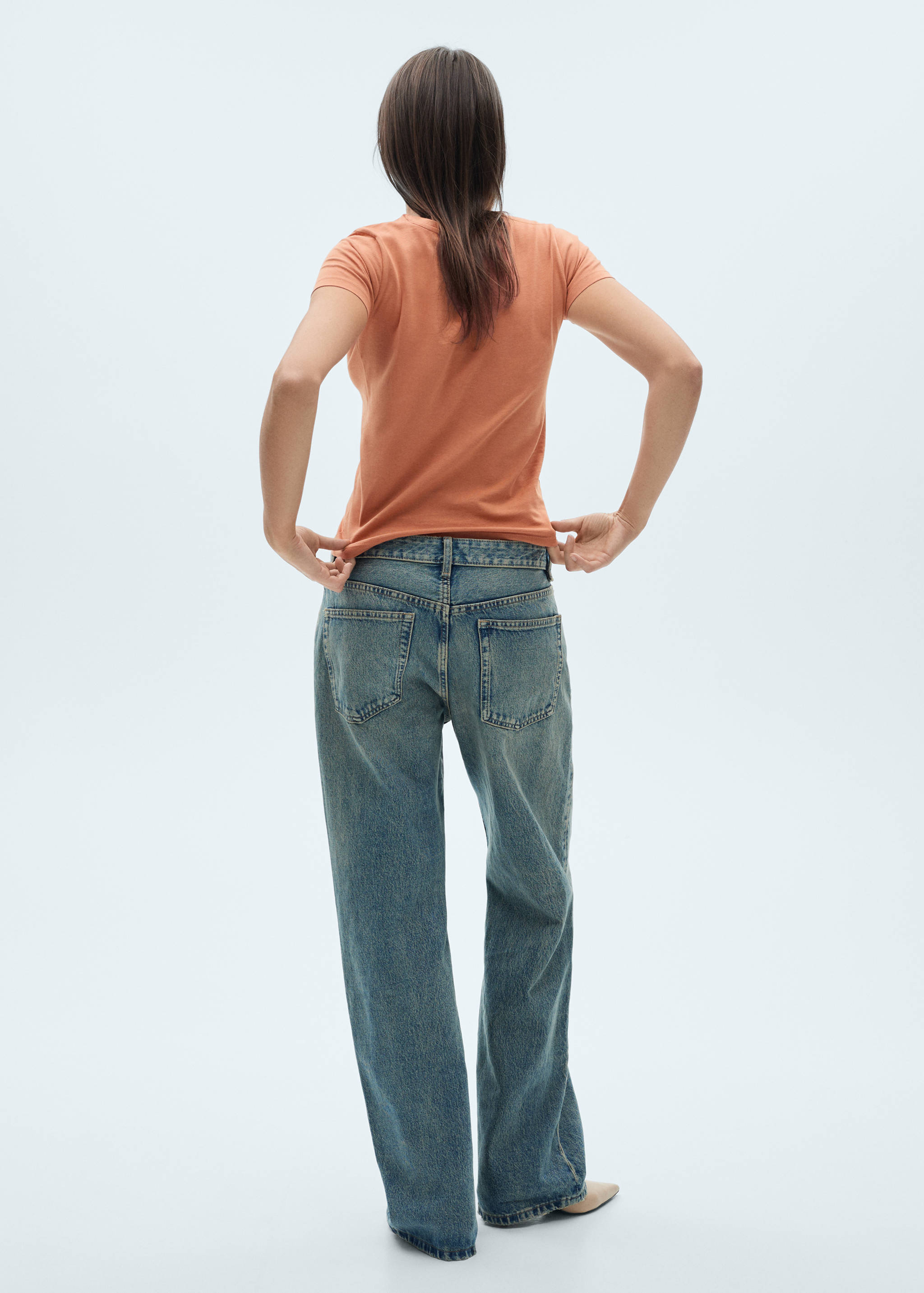 Logo cotton T-shirt - Reverse of the article