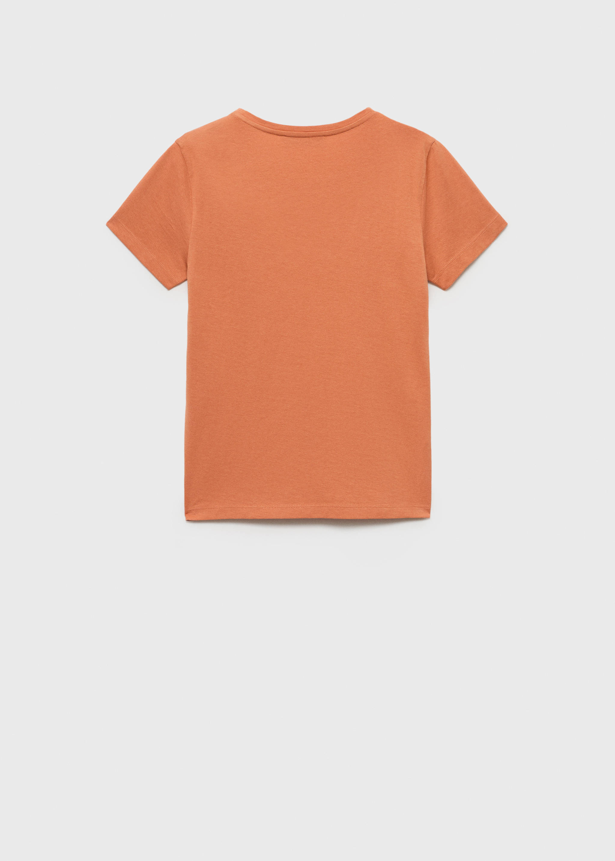 Logo cotton T-shirt - Reverse of the article