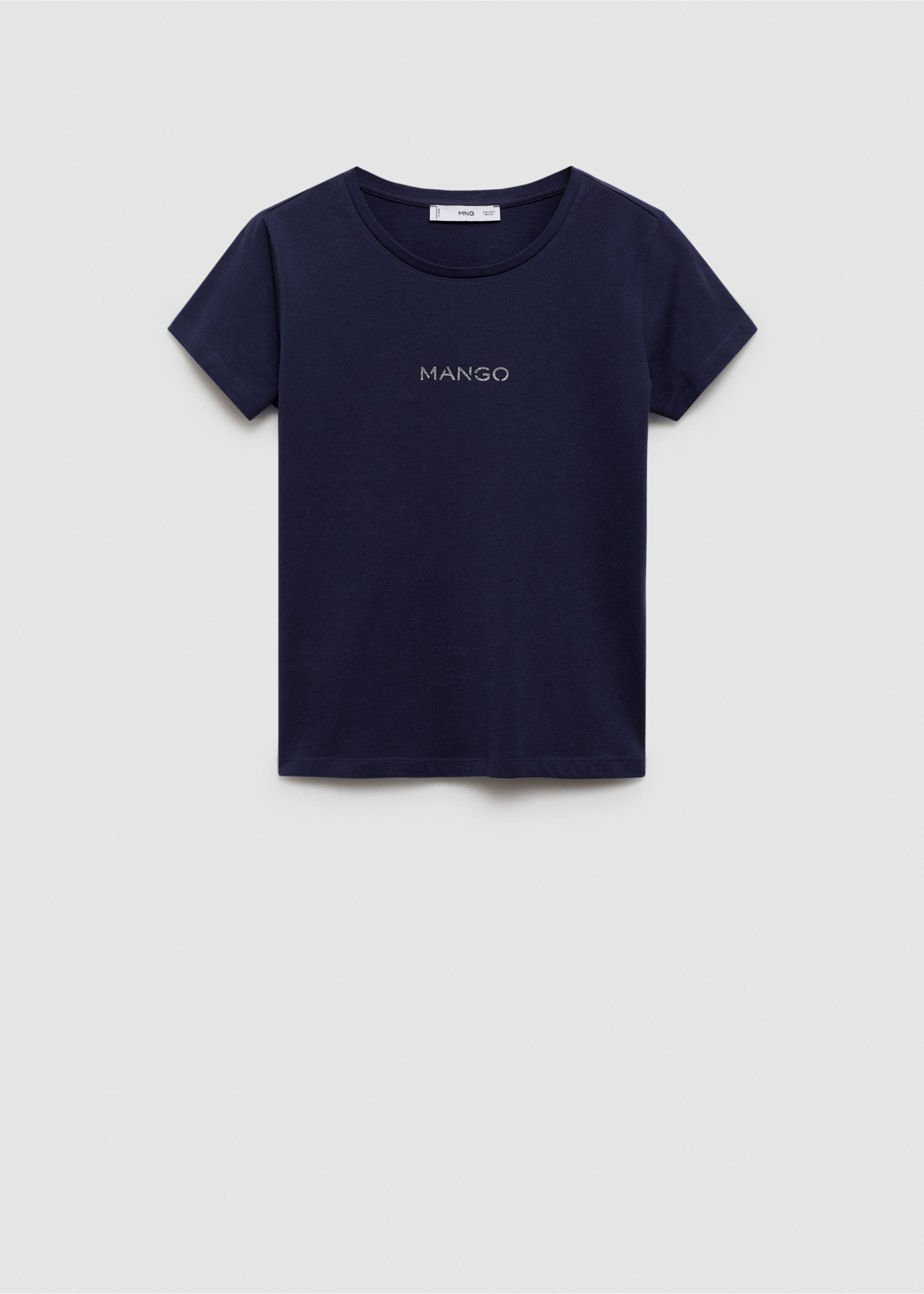 Camiseta algodón logo - Artículo sin modelo, Azul marino. Ref: 77020354-00.