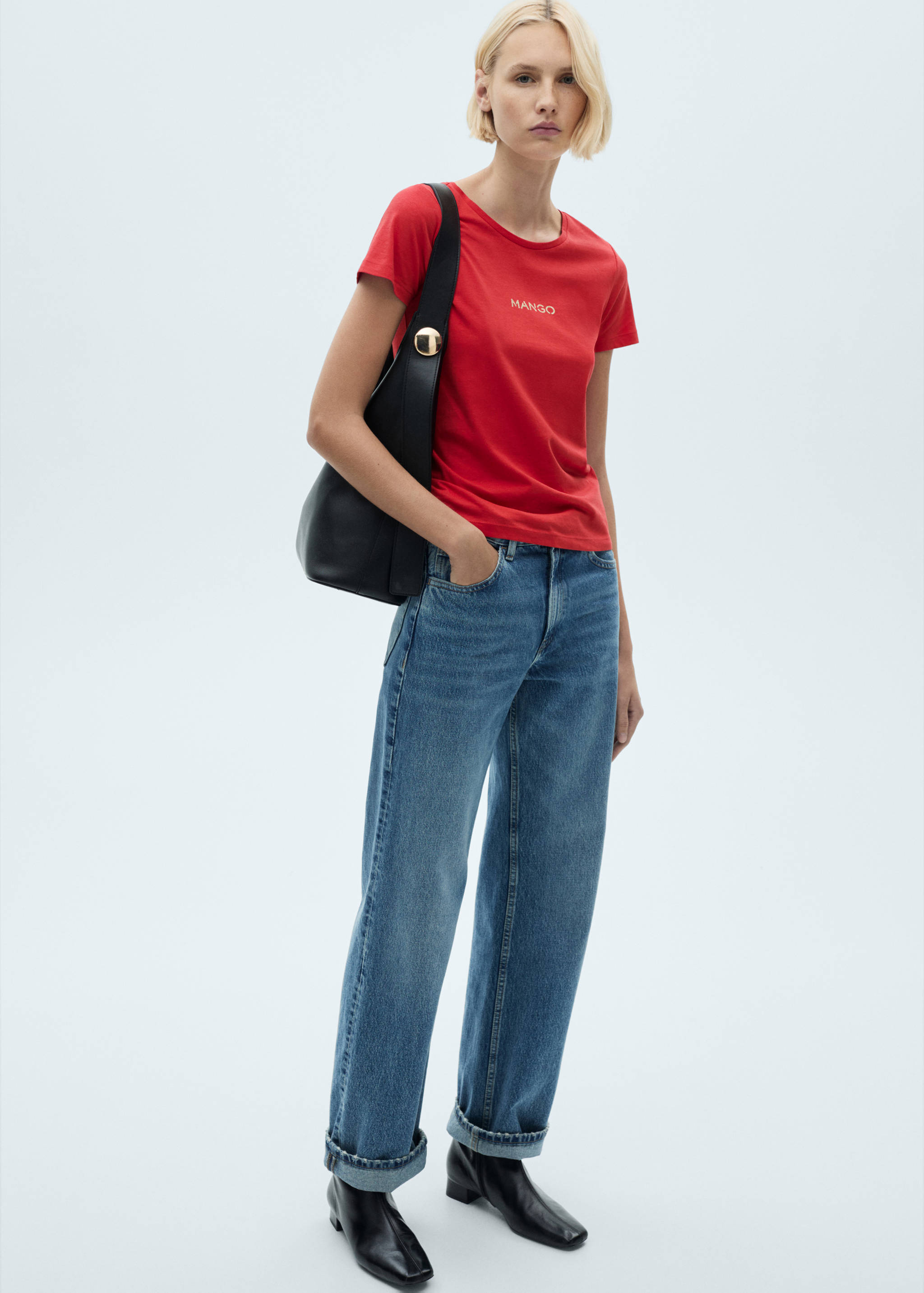 Logo cotton T-shirt - General plane