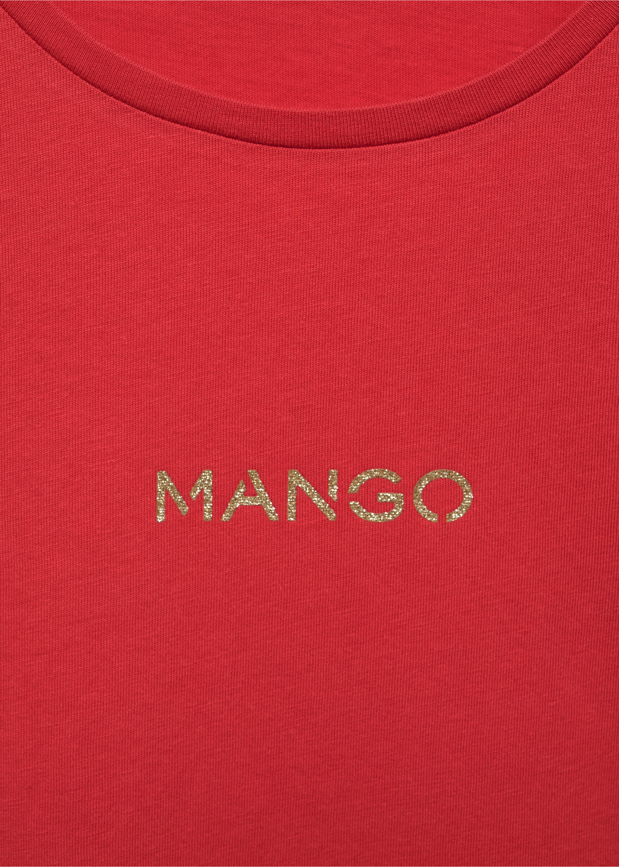 Camiseta algodón logo - Detalle del artículo 8, Rojo. Ref: 77020354-00.