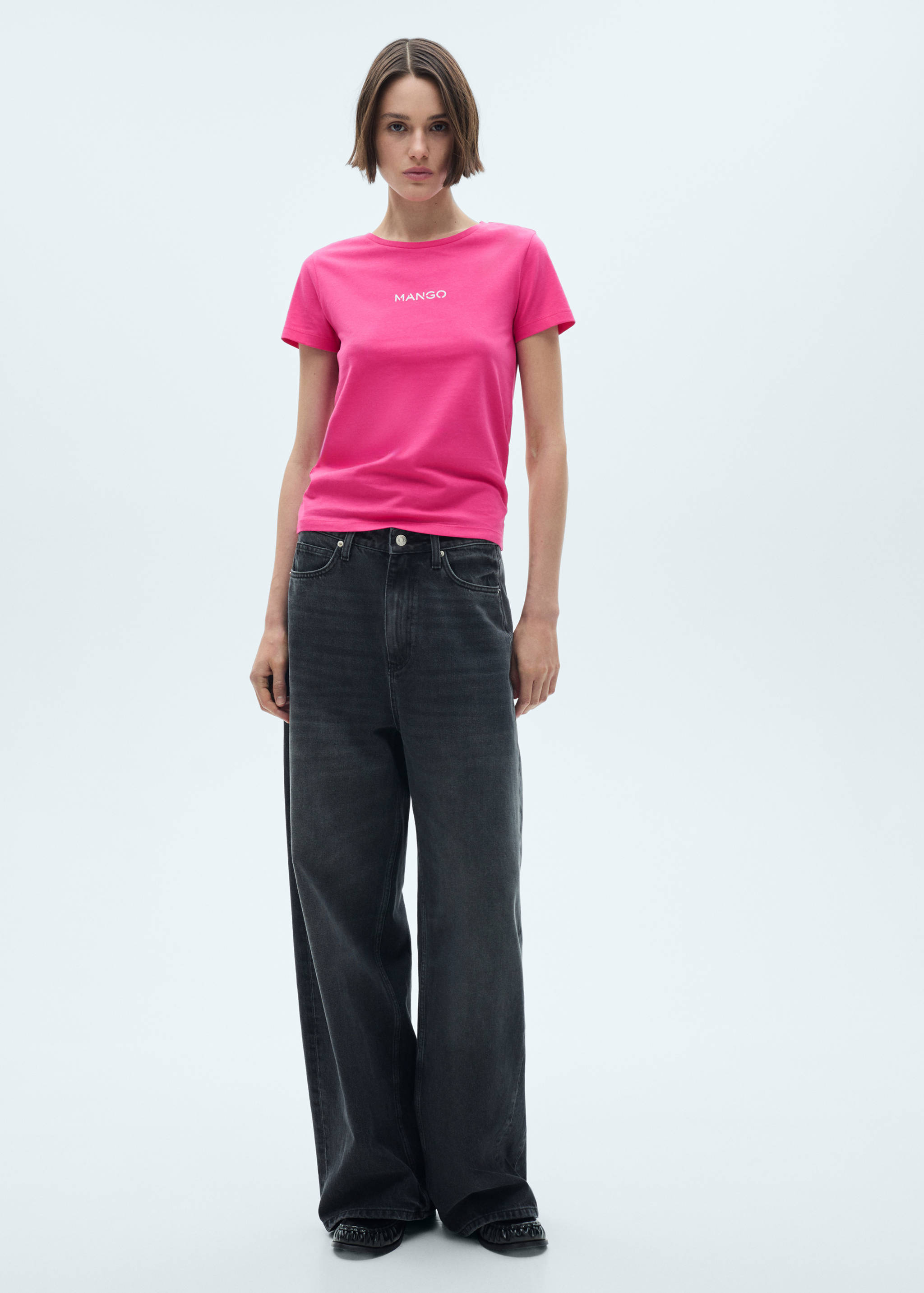 Logo cotton T-shirt - General plane