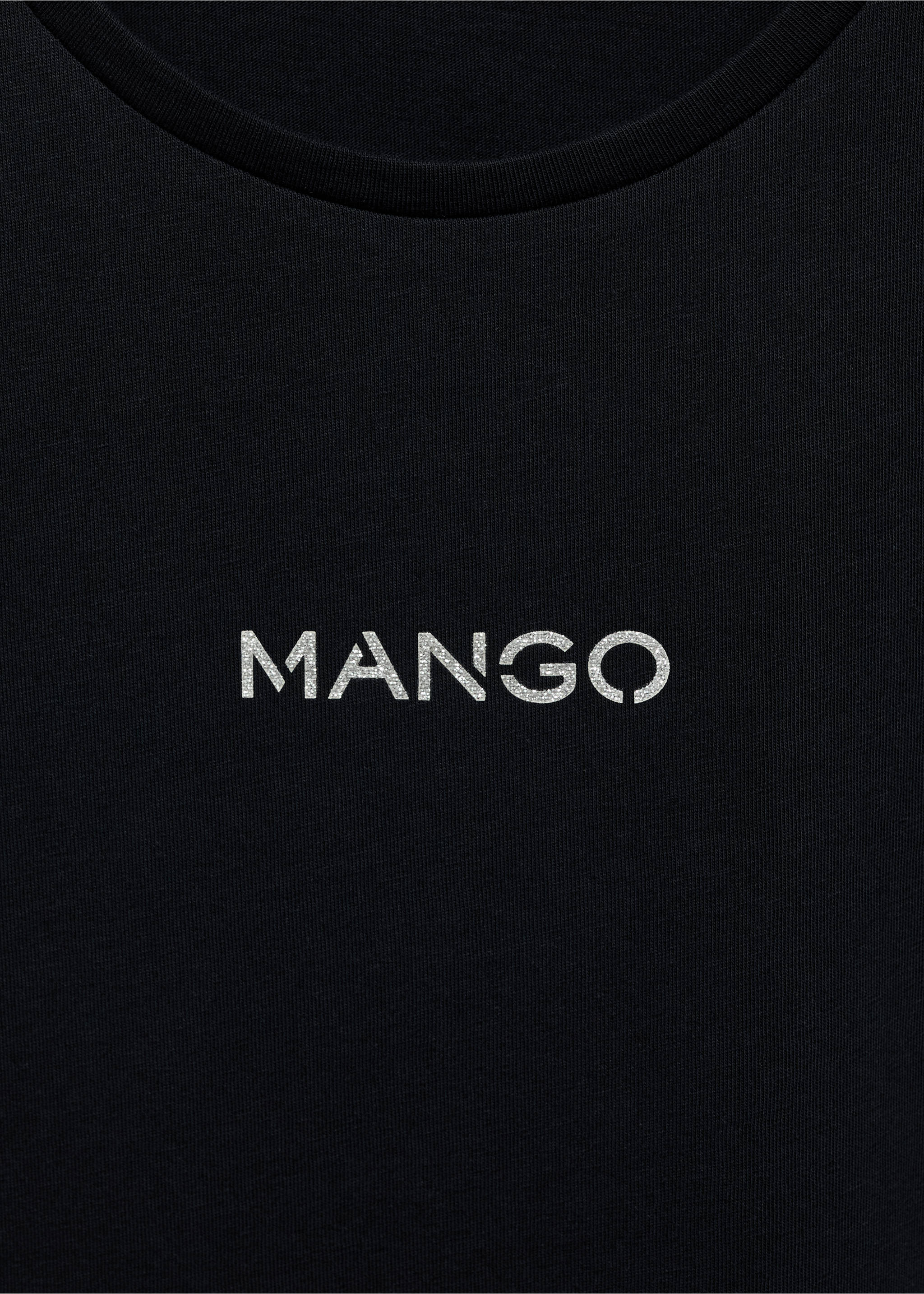 Camiseta algodón logo - Detalle del artículo 8, Negro. Ref: 77020354-00.