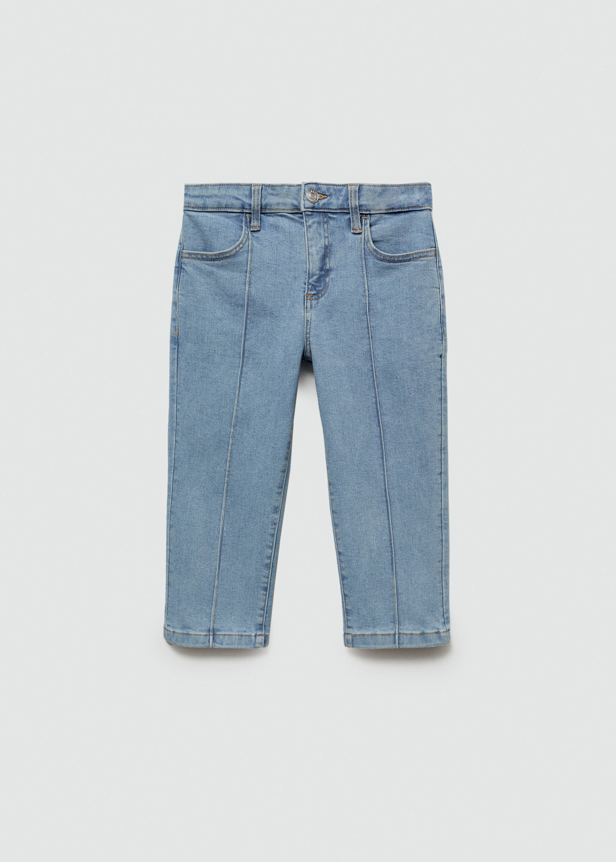 Jean slim capri coutures décoratives - Article sans modèle