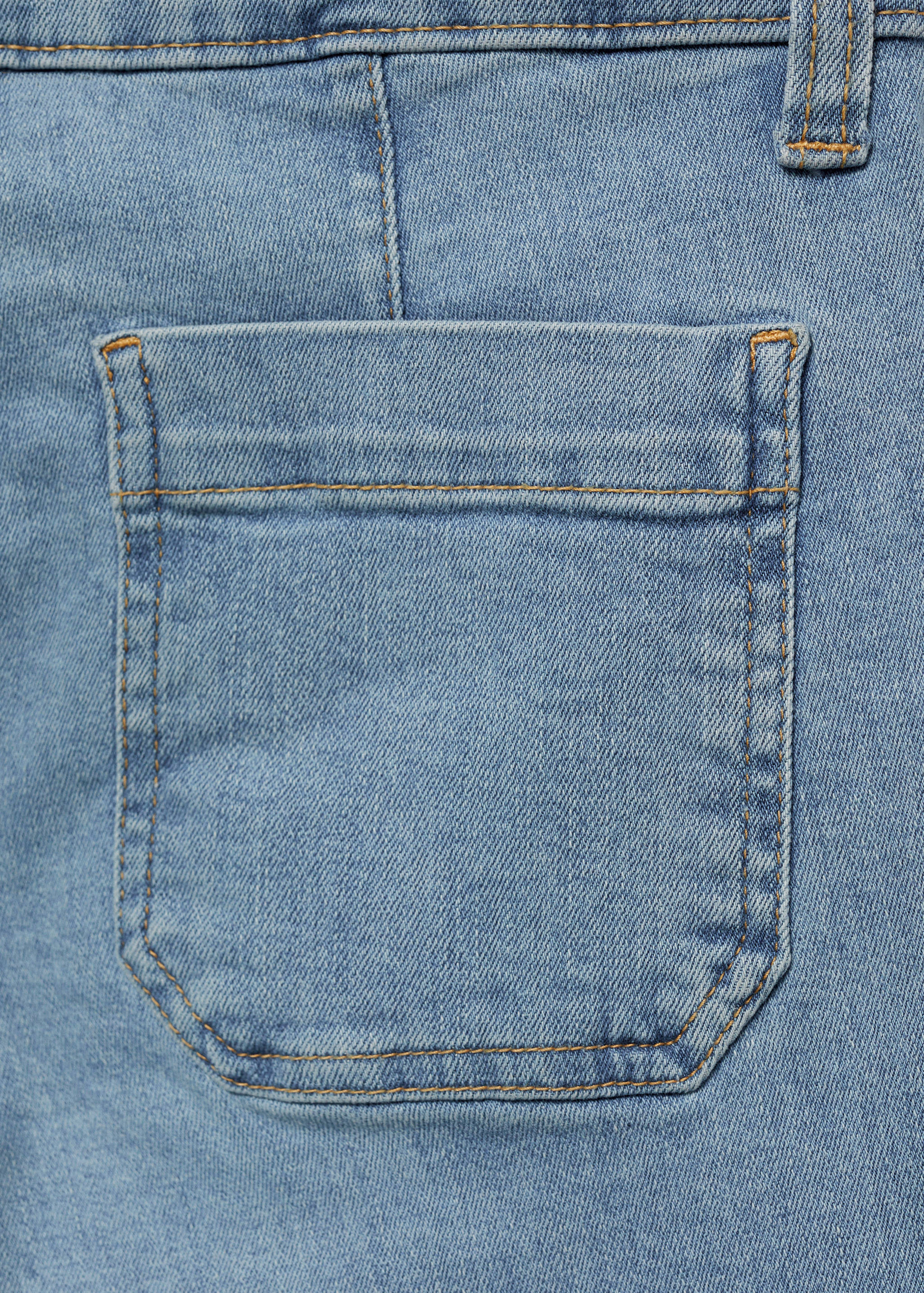 Jean slim capri coutures décoratives - Détail de l'article 0