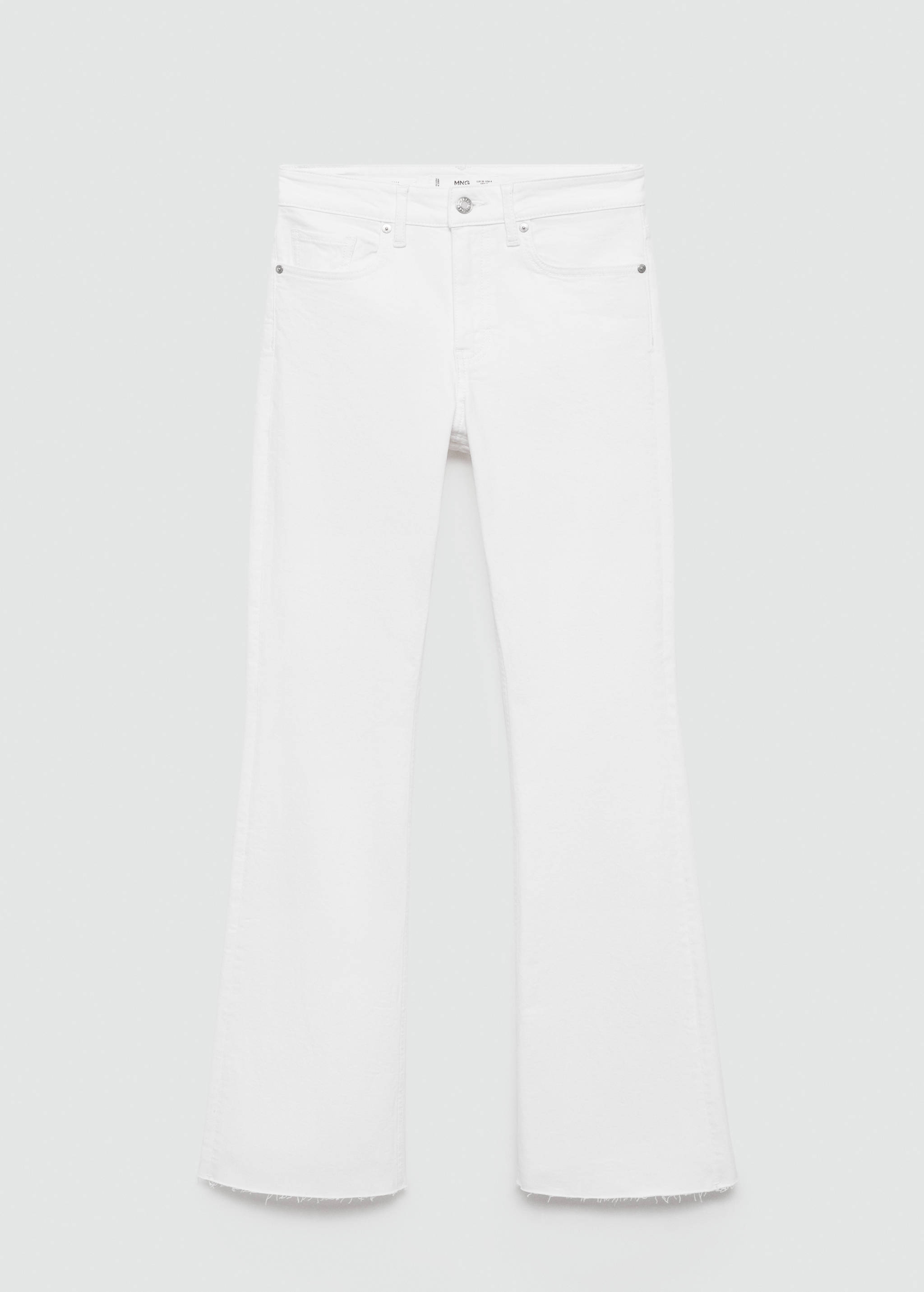 Jeans flare tiro medio - Artículo sin modelo