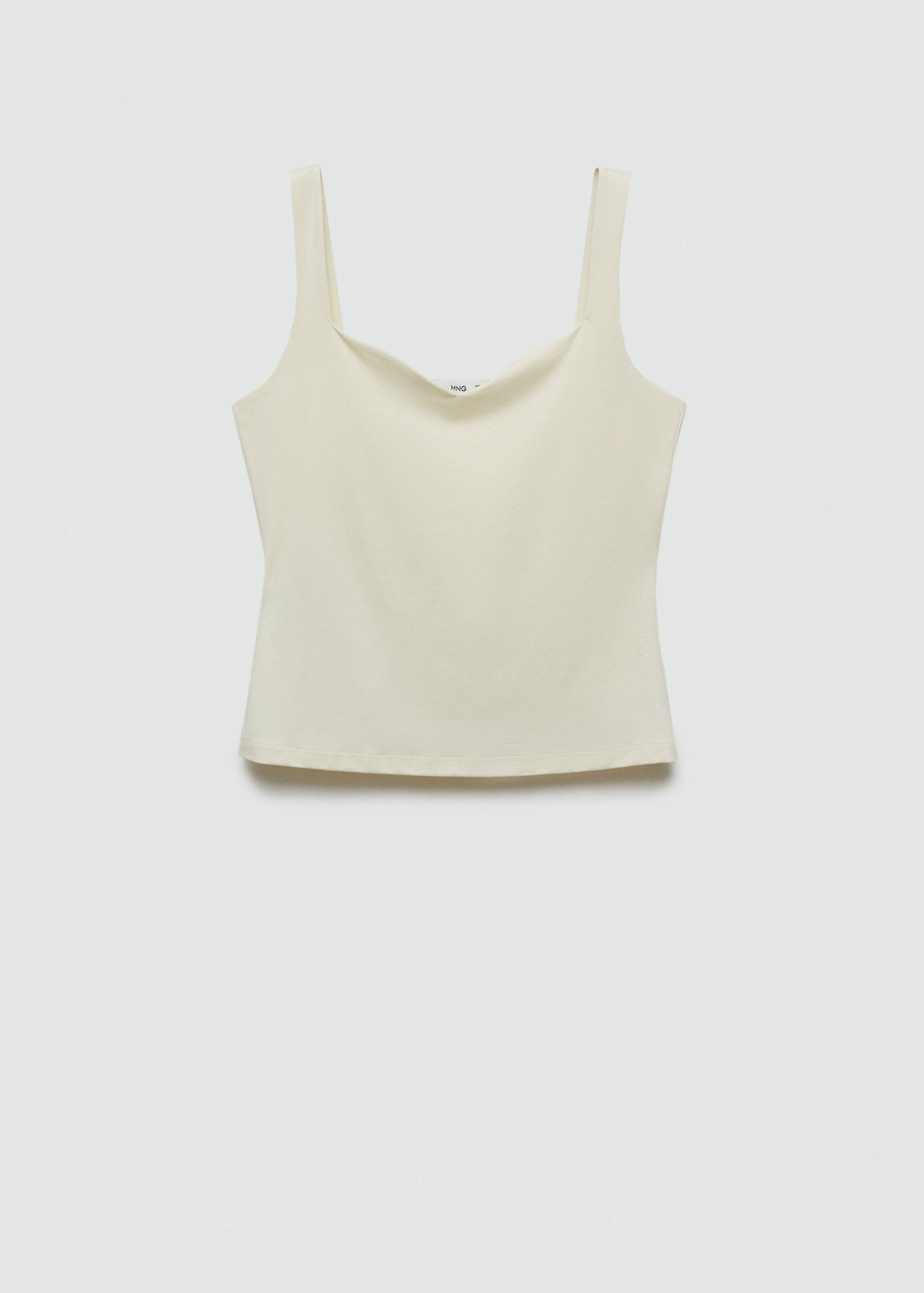 针织吊带上衣 - null