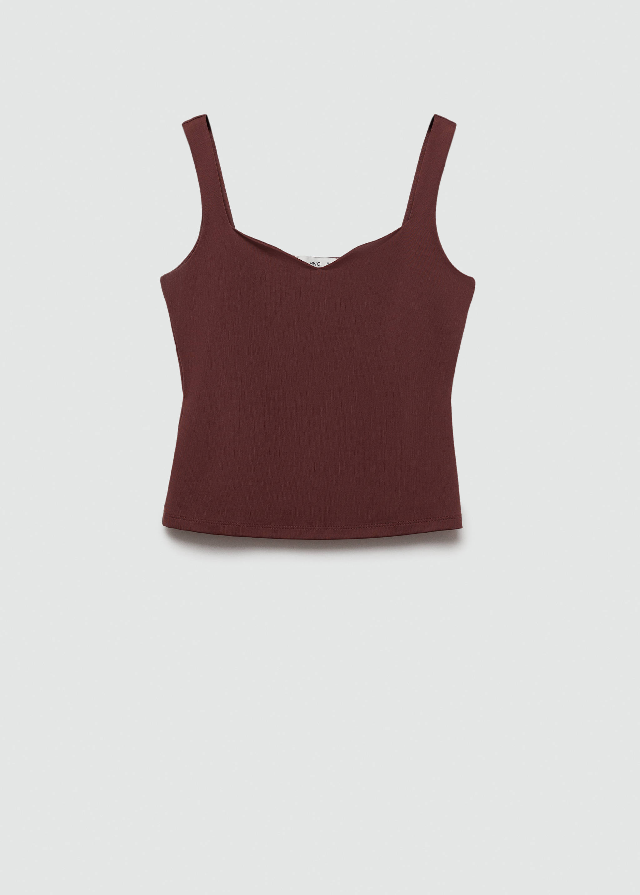 针织吊带上衣 - null