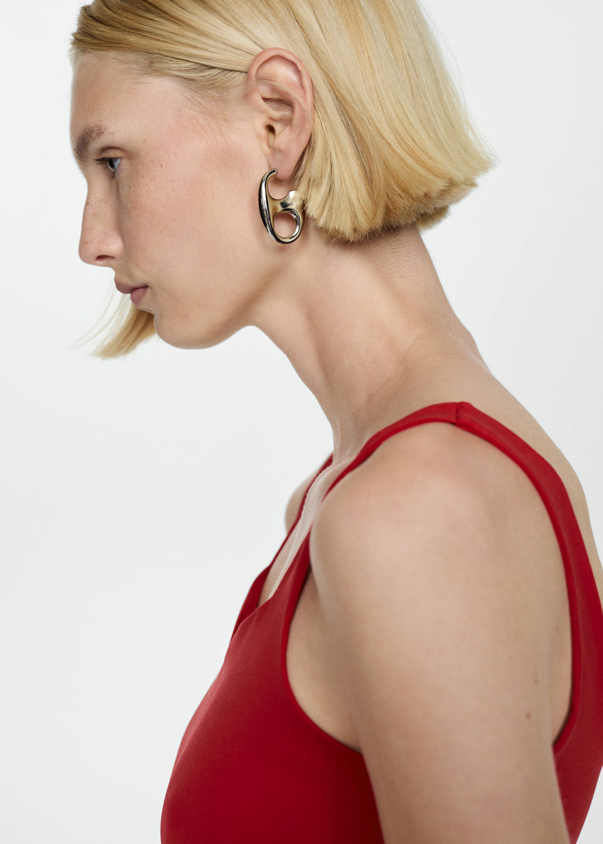 针织吊带上衣 - null