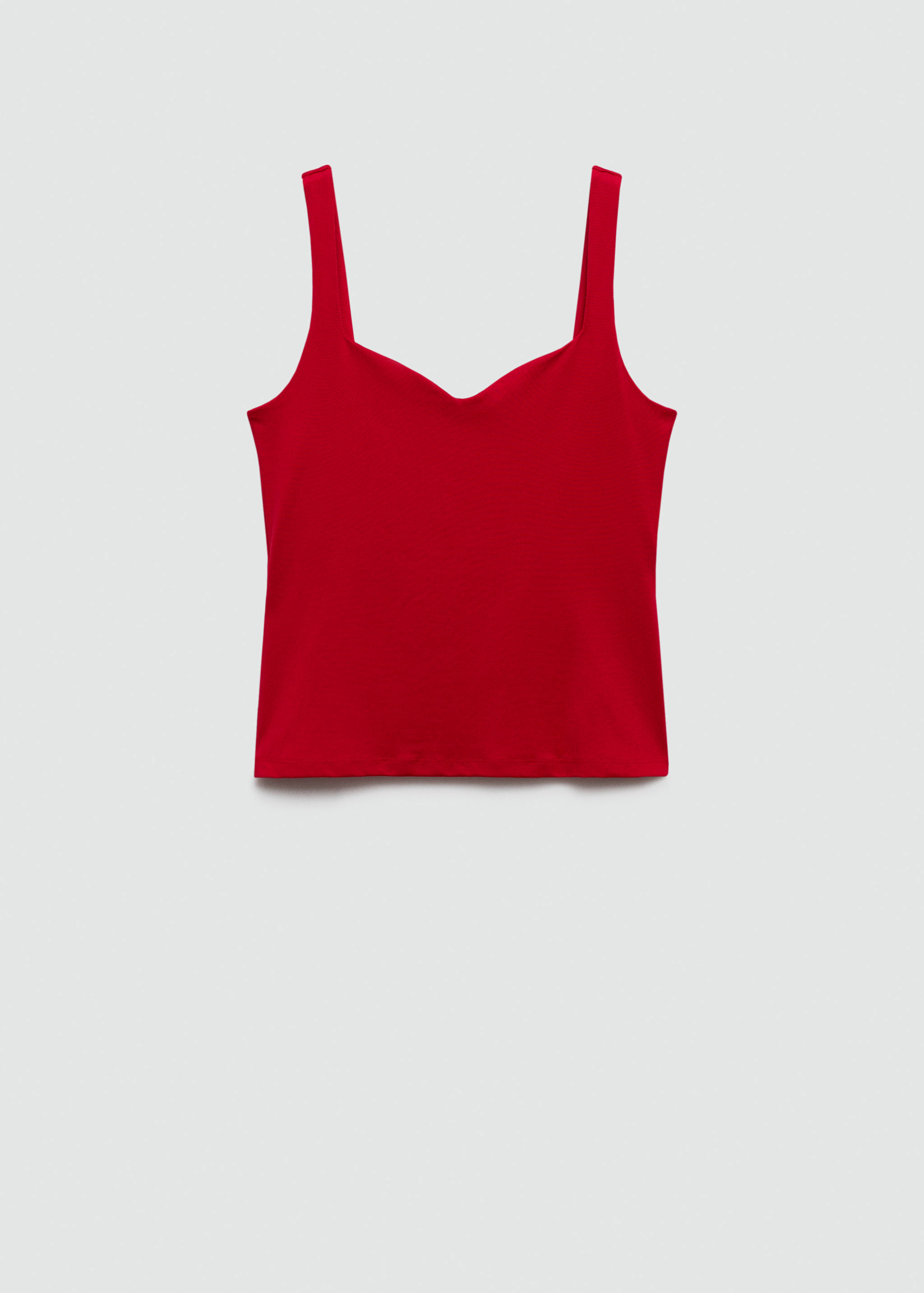 针织吊带上衣 - null