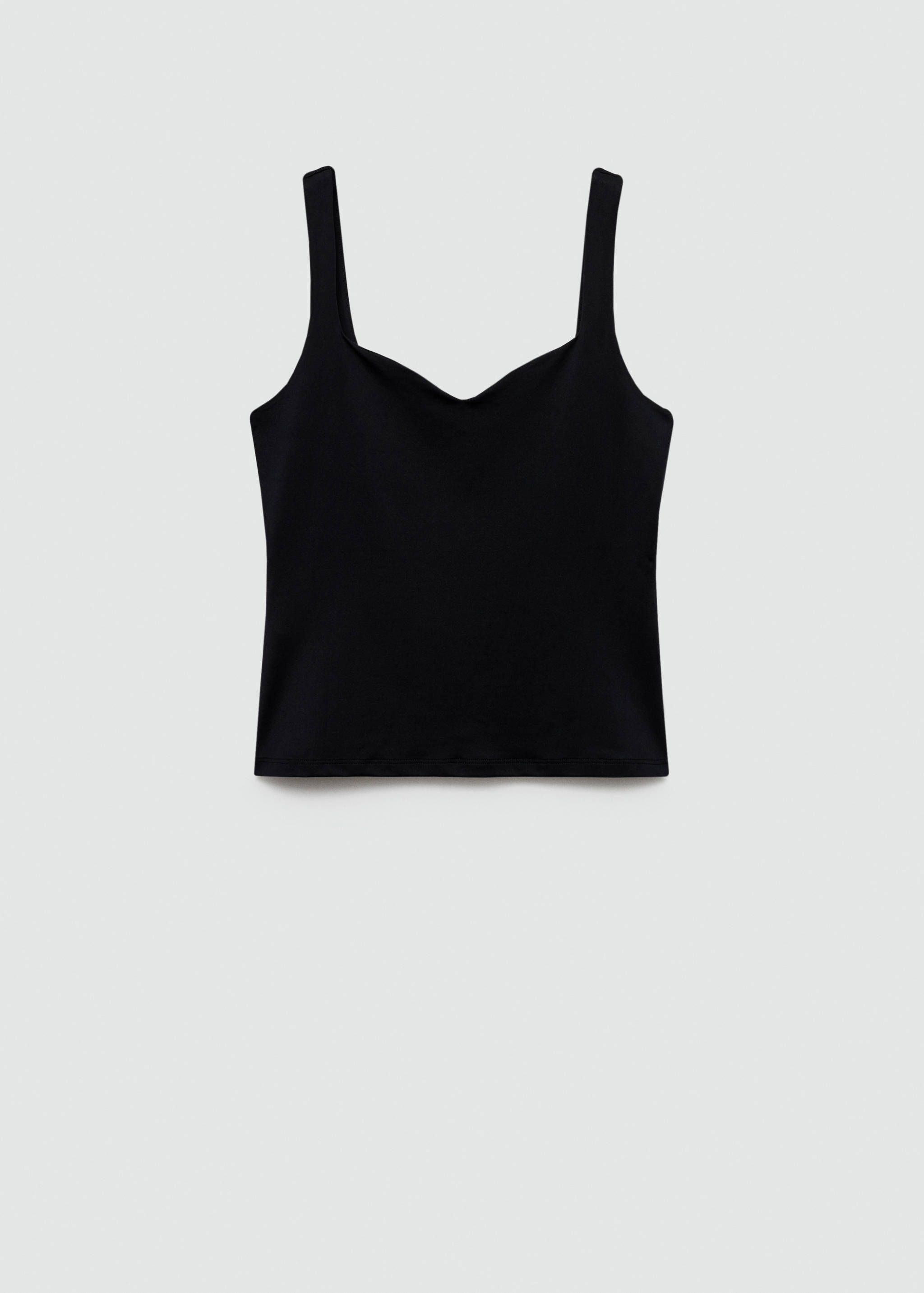 针织吊带上衣 - null