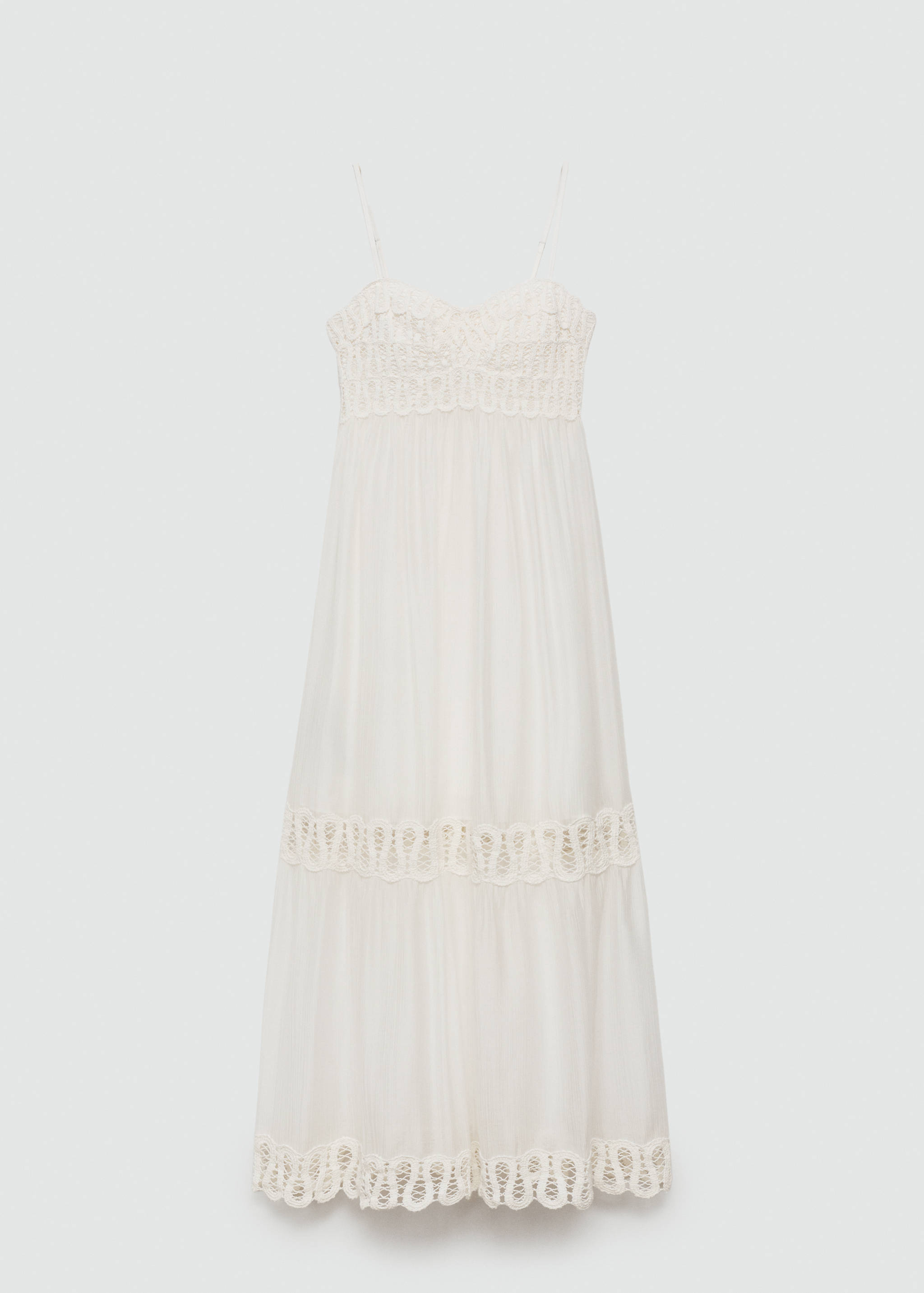 Embroidered detail dress - Article without model