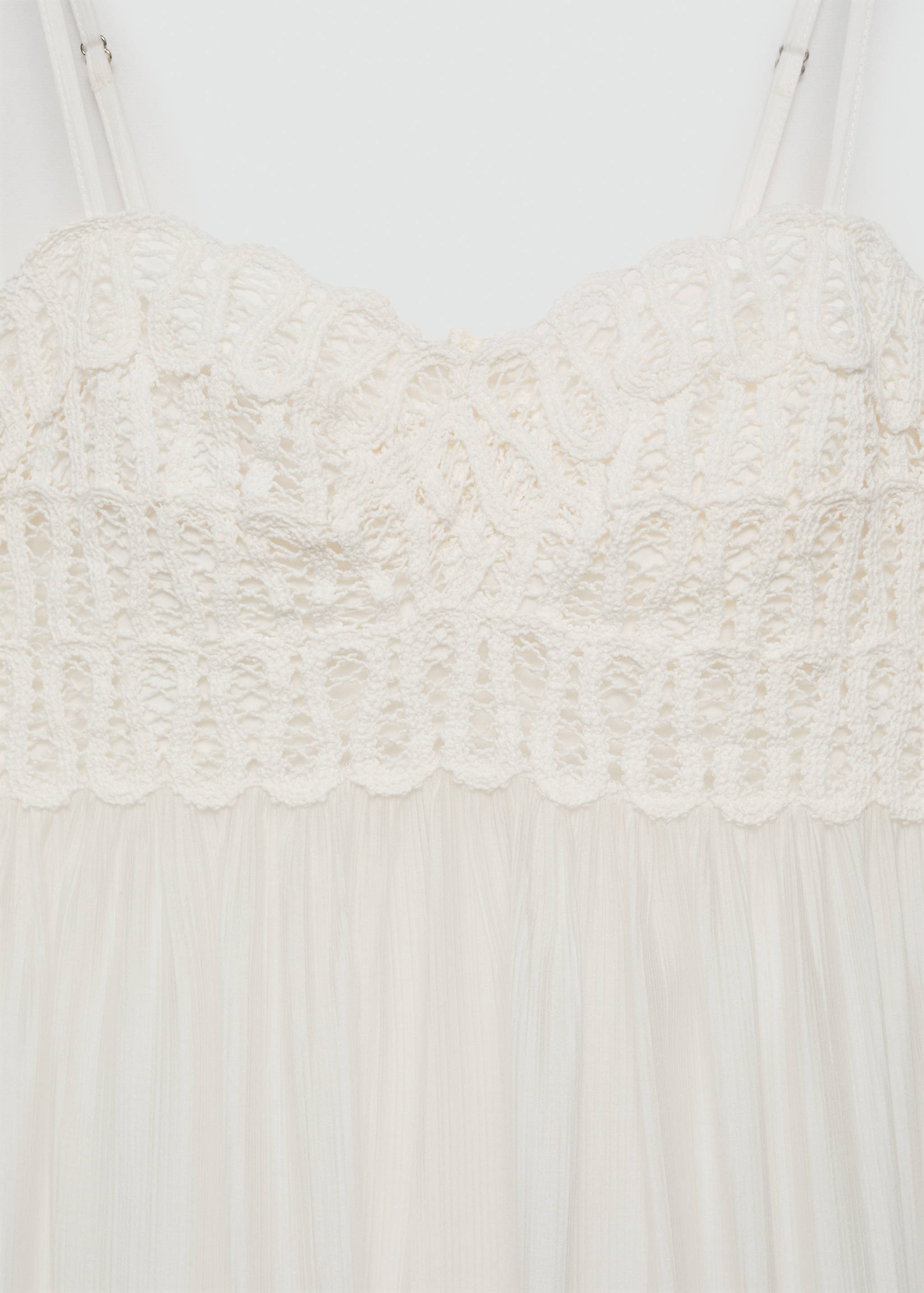 Embroidered detail dress - Details of the article 8
