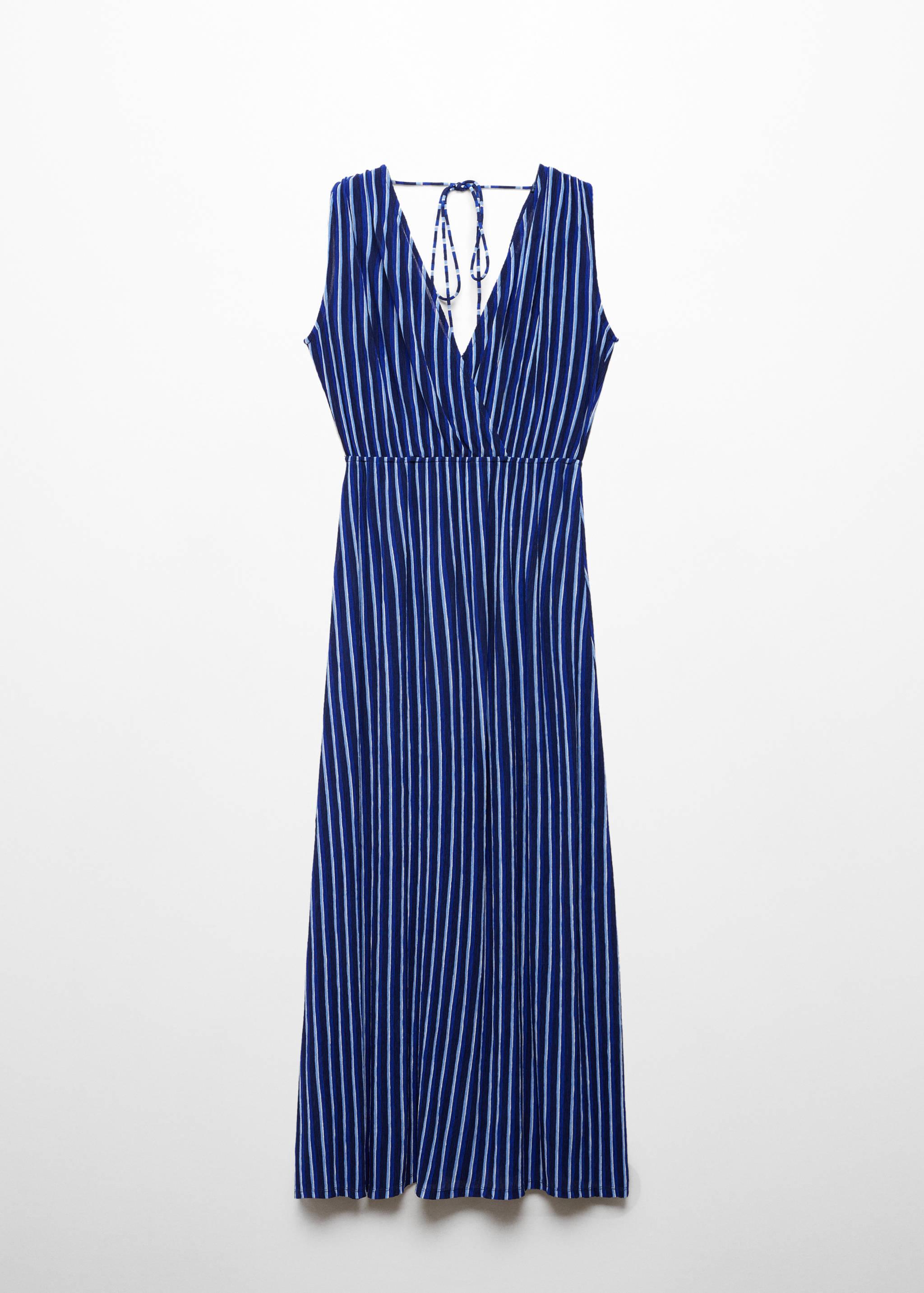 Vestido estampado rayas lazo - Artículo sin modelo