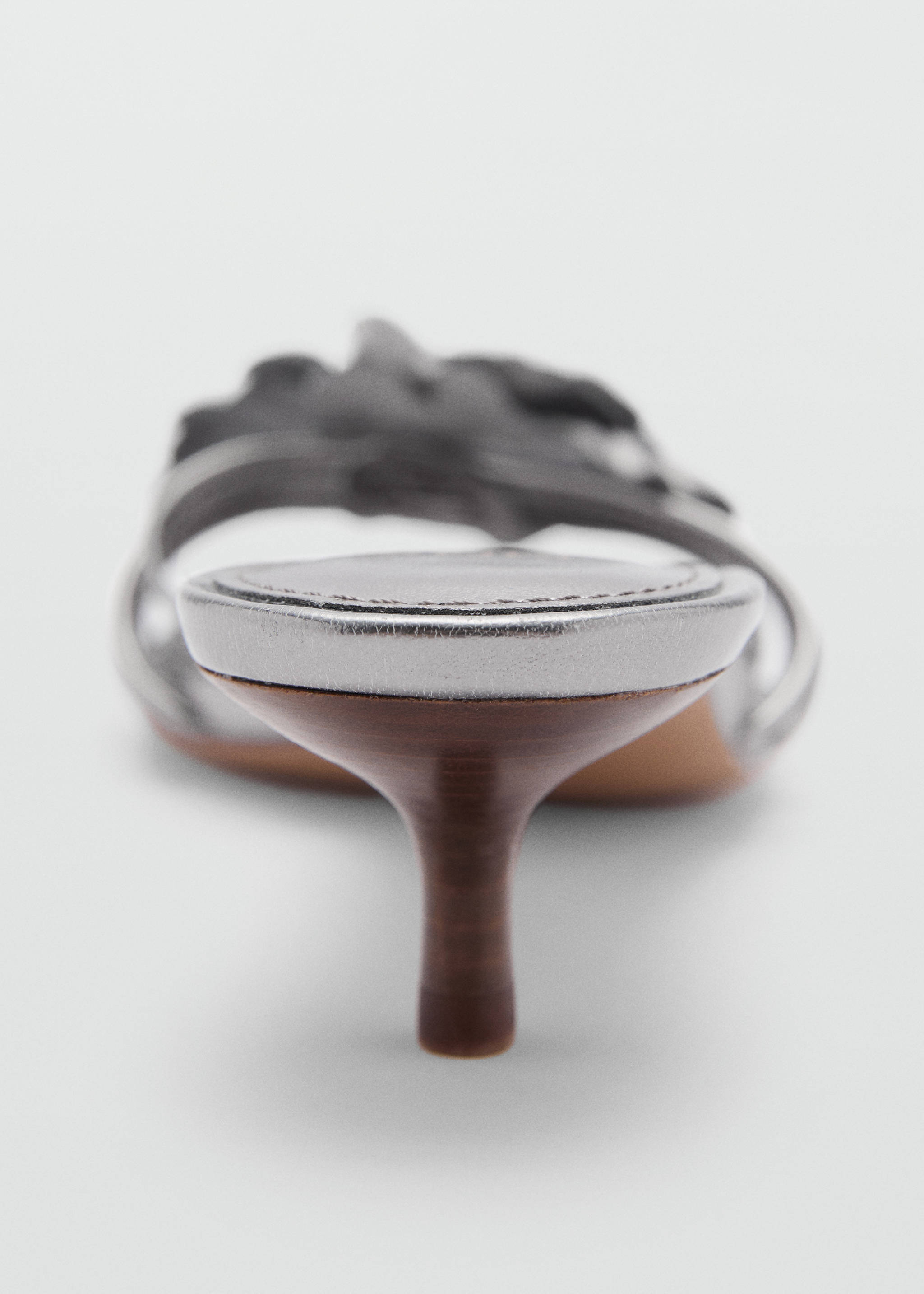 Floral heeled sandals - Details of the article 1