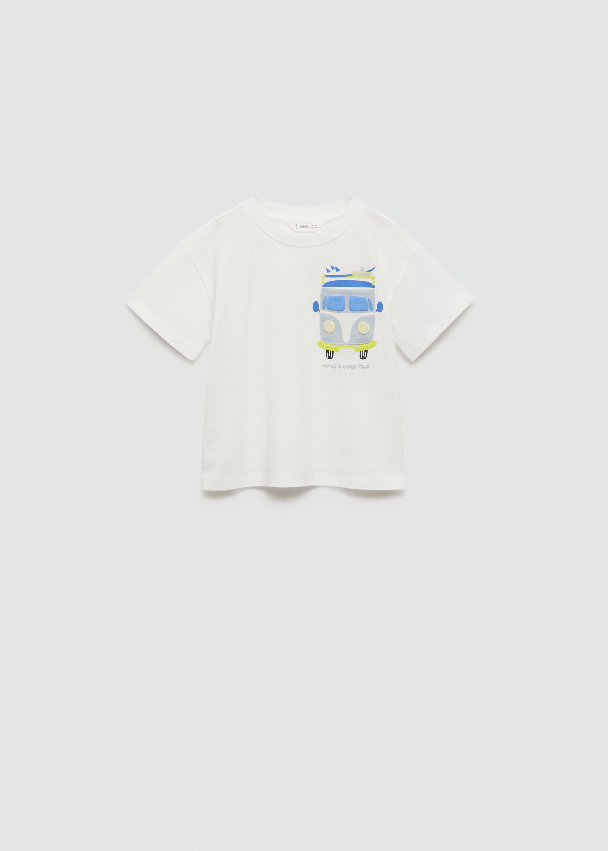 T-shirt coton imprimé - Article sans modèle