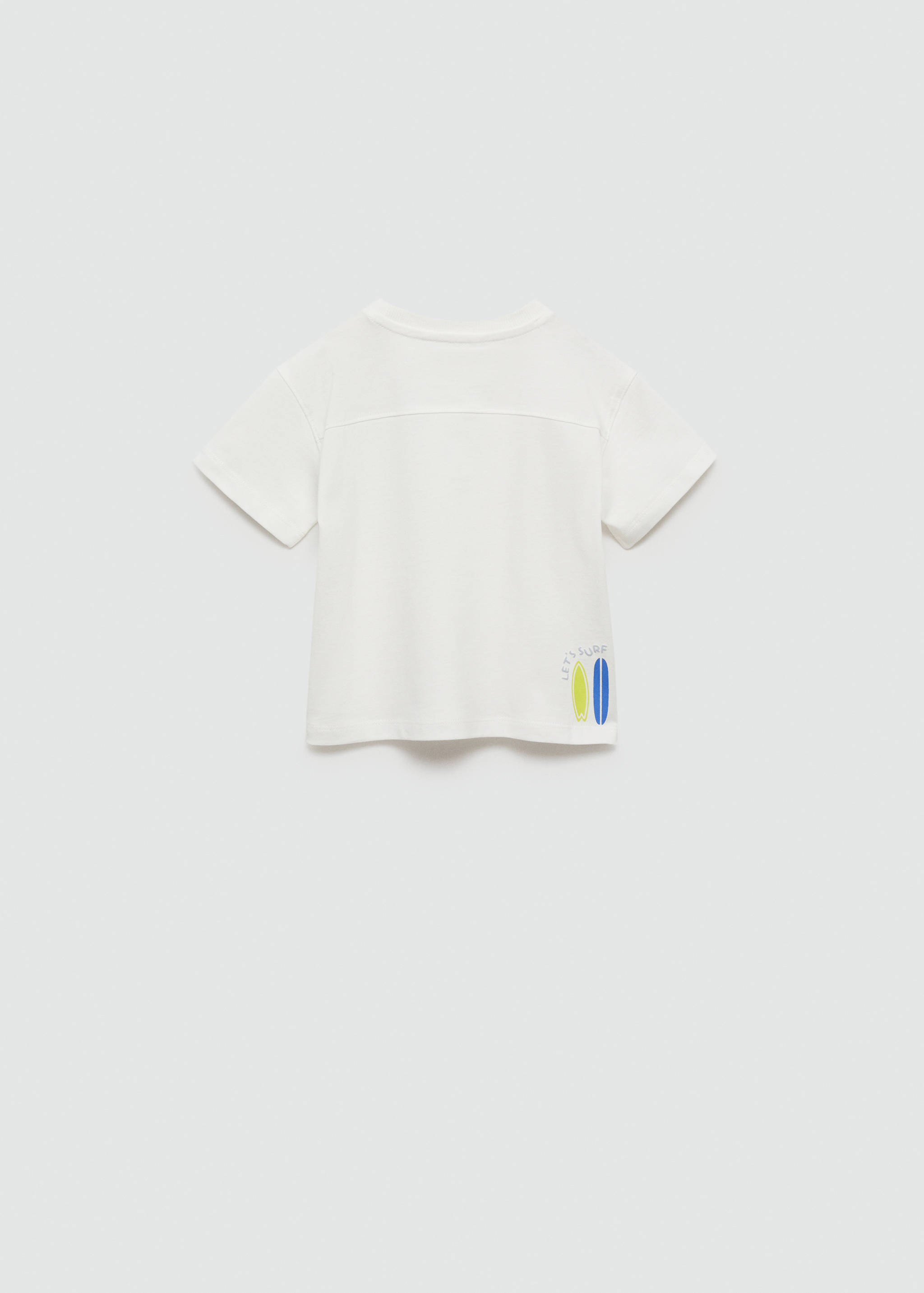 T-shirt coton imprimé - Verso de l’article