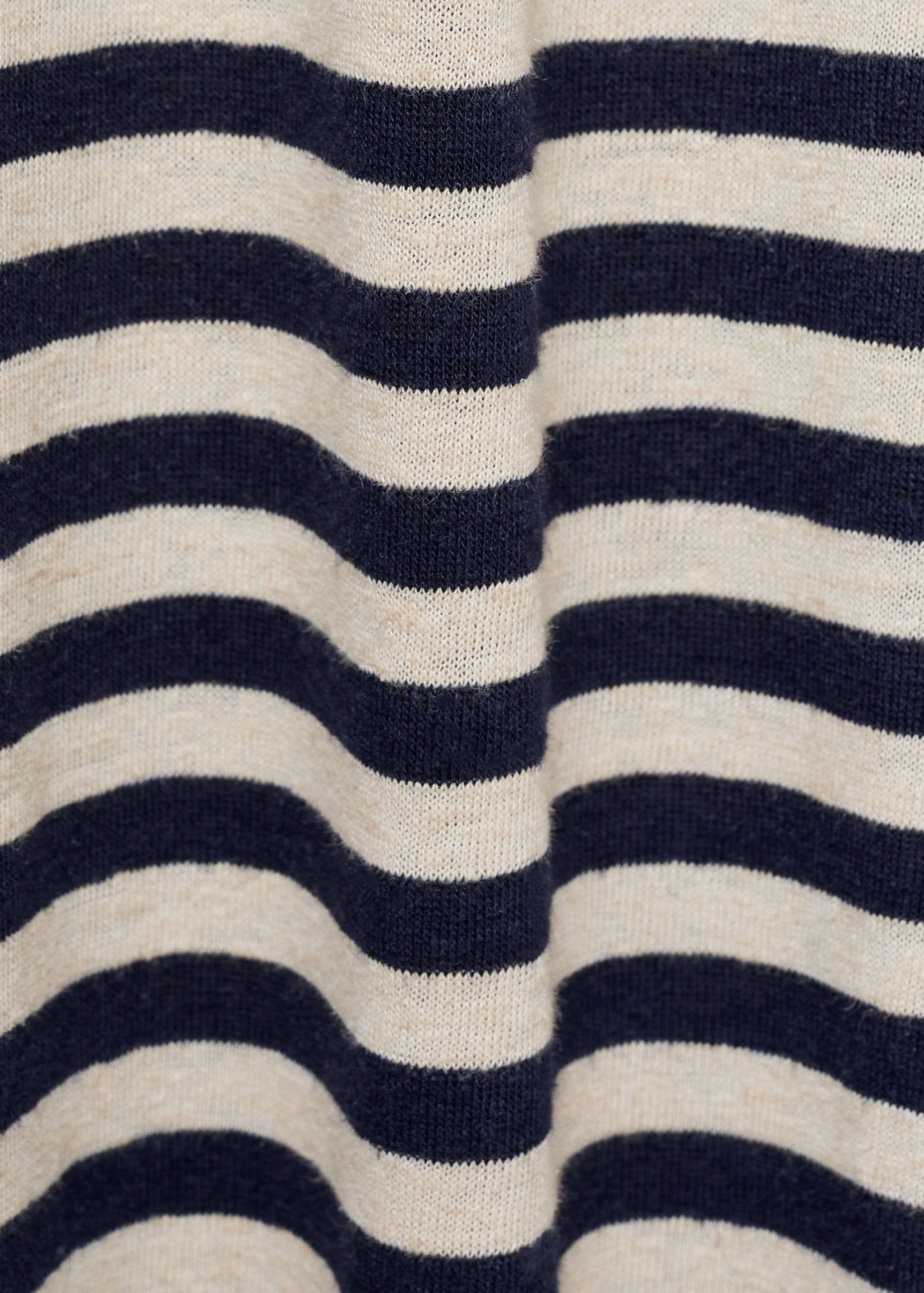 Linen dress with knot detail - Details of the article 0