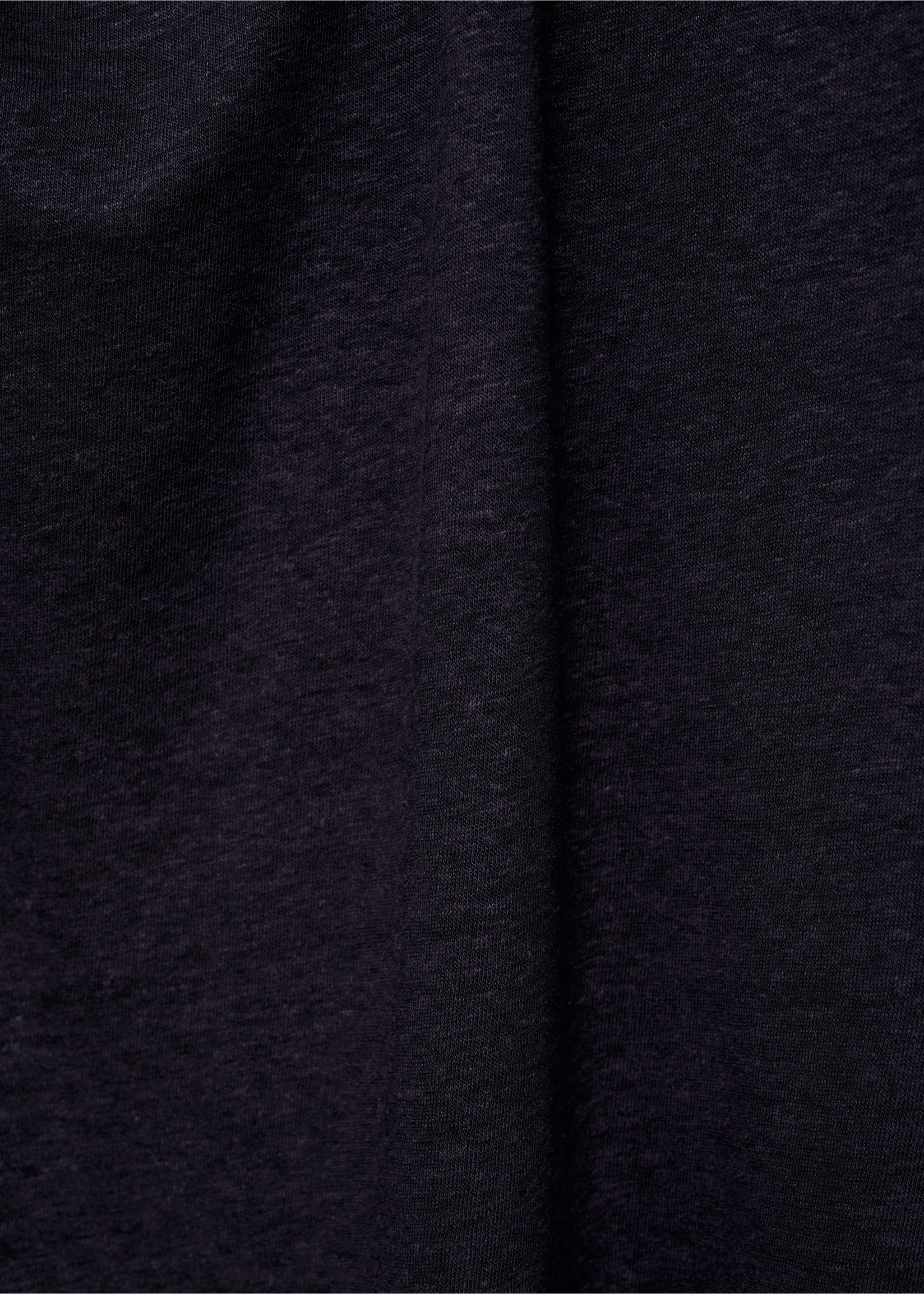 Robe lin détail nœud - Détail de l'article 0, Bleu marine foncé. Ref: 77020371-00.